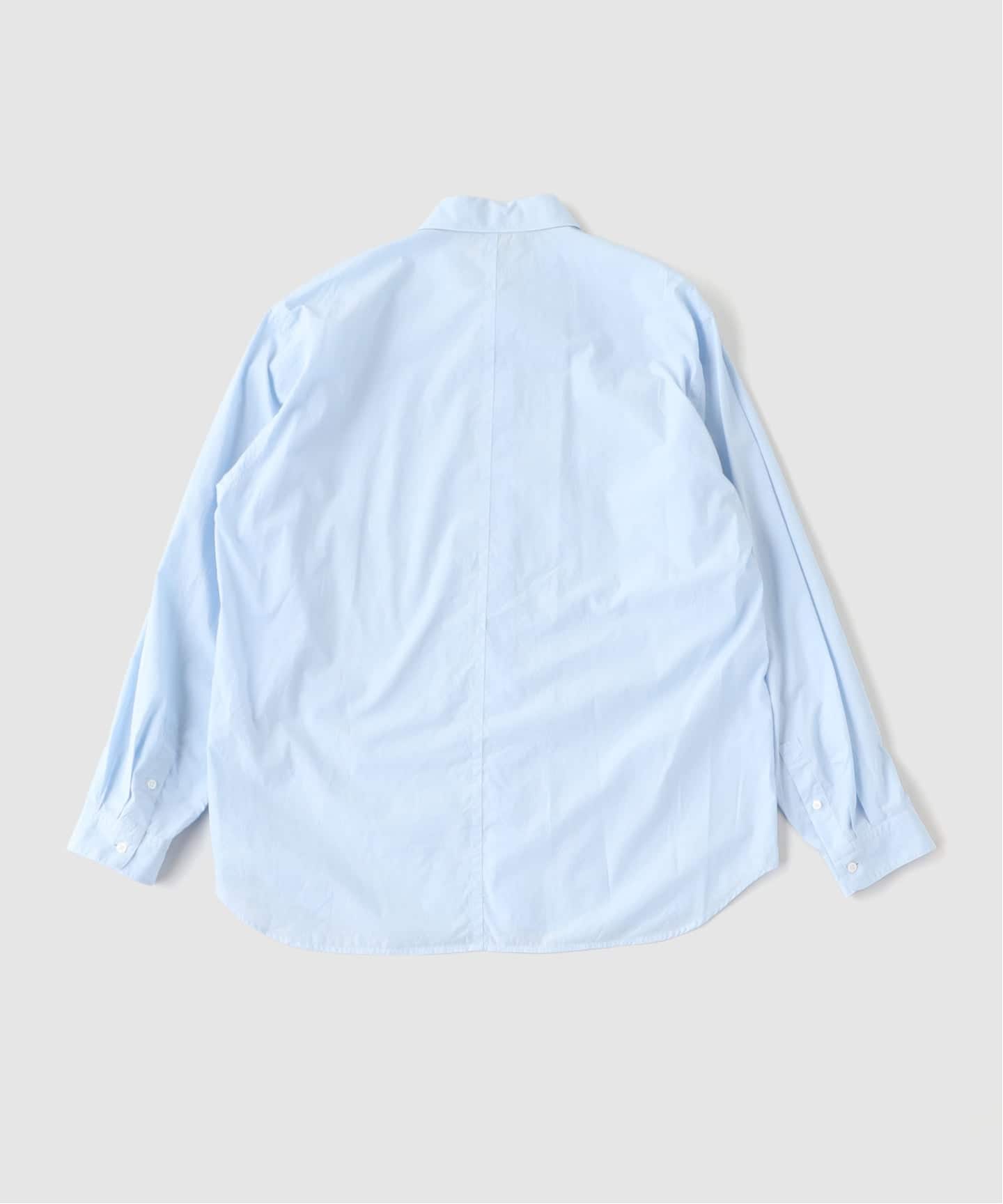 ATON（エイトン） SHRINK COTTON LAWN OVERSIZED SHIRT（シャツ