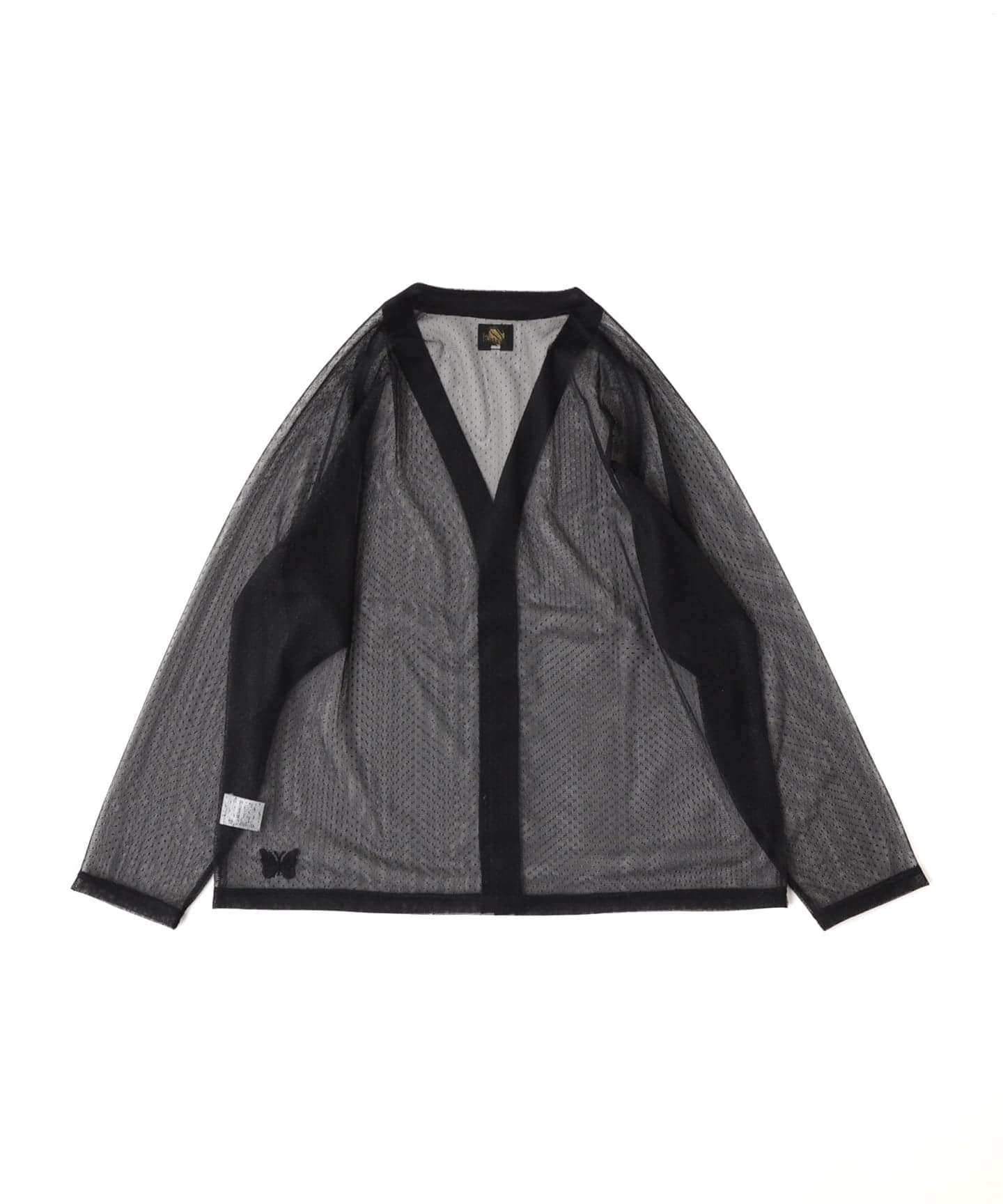Needles(ニードルズ)V-Neck Cardigan - Tulle Dot Lace（シャツ