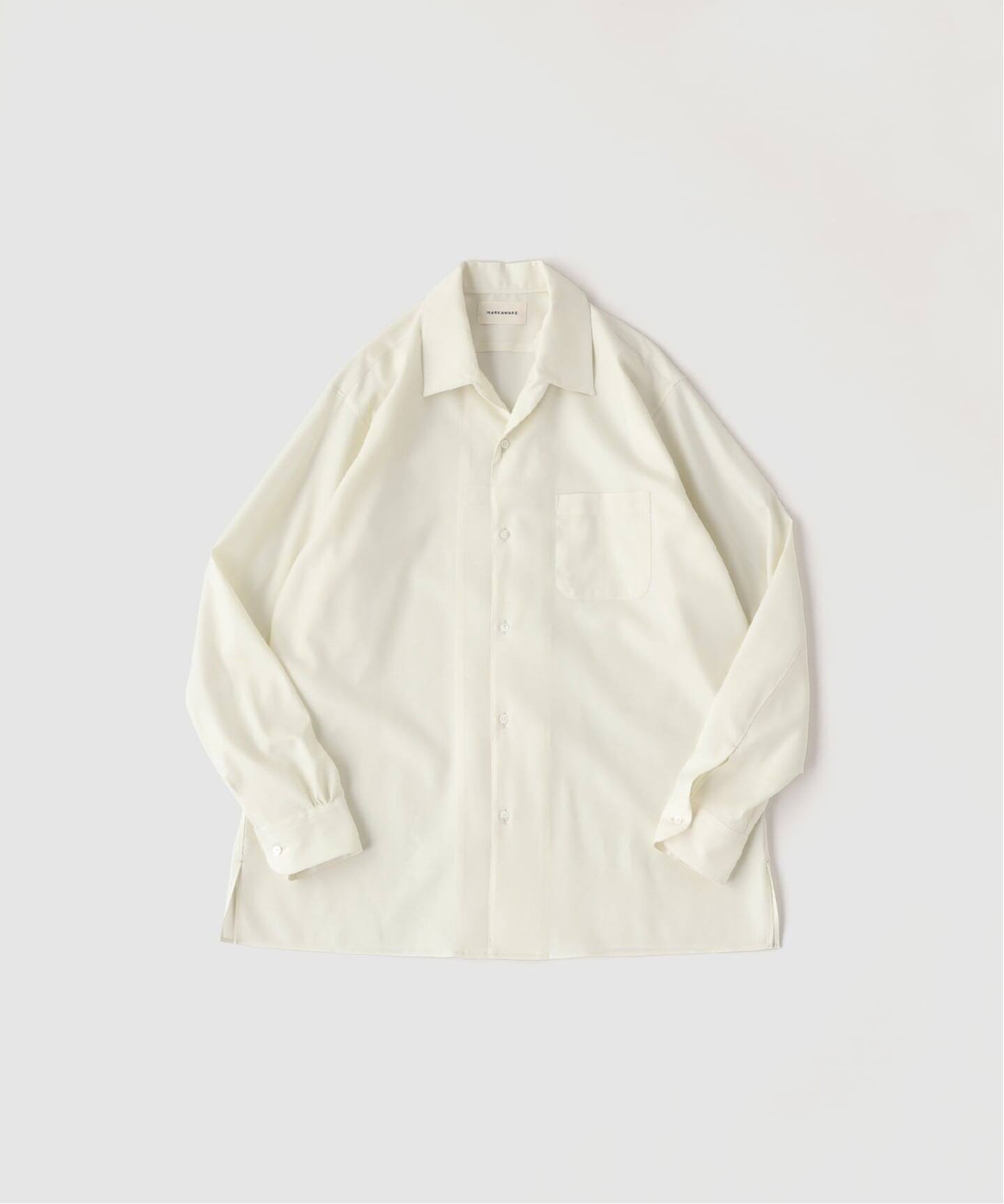 MARKAWARE（マーカウェア）ITALIAN OPEN COLLAR SHIRT（シャツ