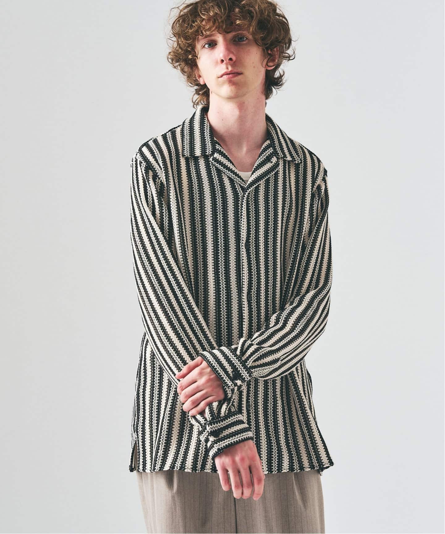 P.A CROCHET シャツ（シャツ／ブラウス）｜417 EDIFICE（フォー