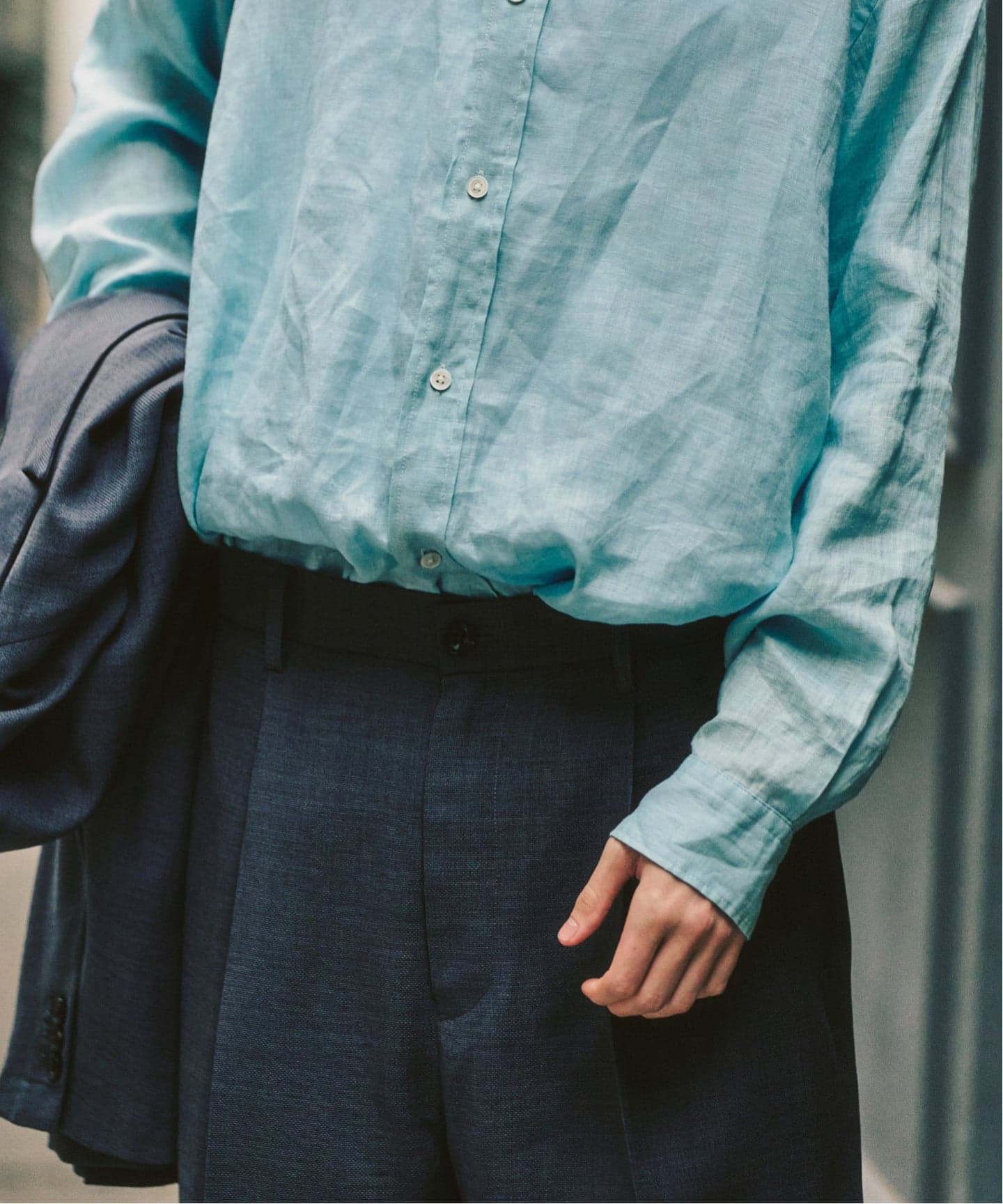 NORMANDY LINEN / ノルマンディリネンシャツ（シャツ／ブラウス）｜417