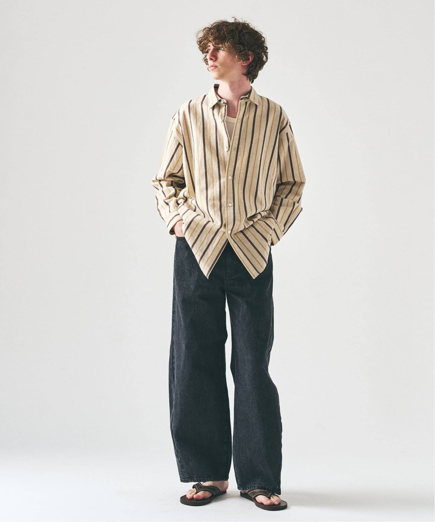 NORMANDY LINEN / ノルマンディリネンシャツ（シャツ／ブラウス）｜417