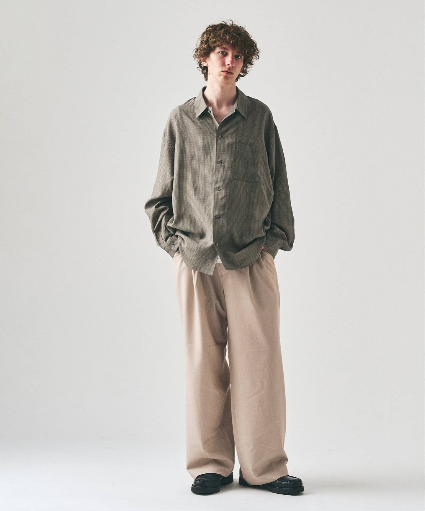 マイクロチェック シャツ（シャツ／ブラウス）｜417 EDIFICE（フォー