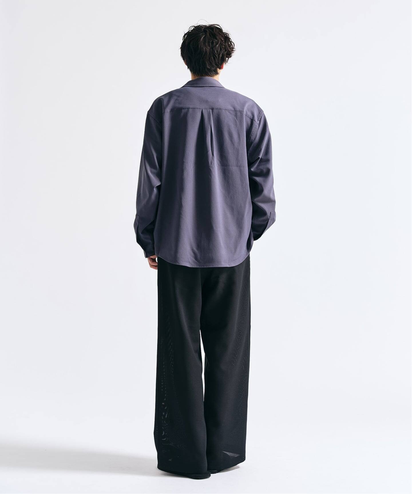 Pクレープ レギュラーシャツ（シャツ／ブラウス）｜417 EDIFICE