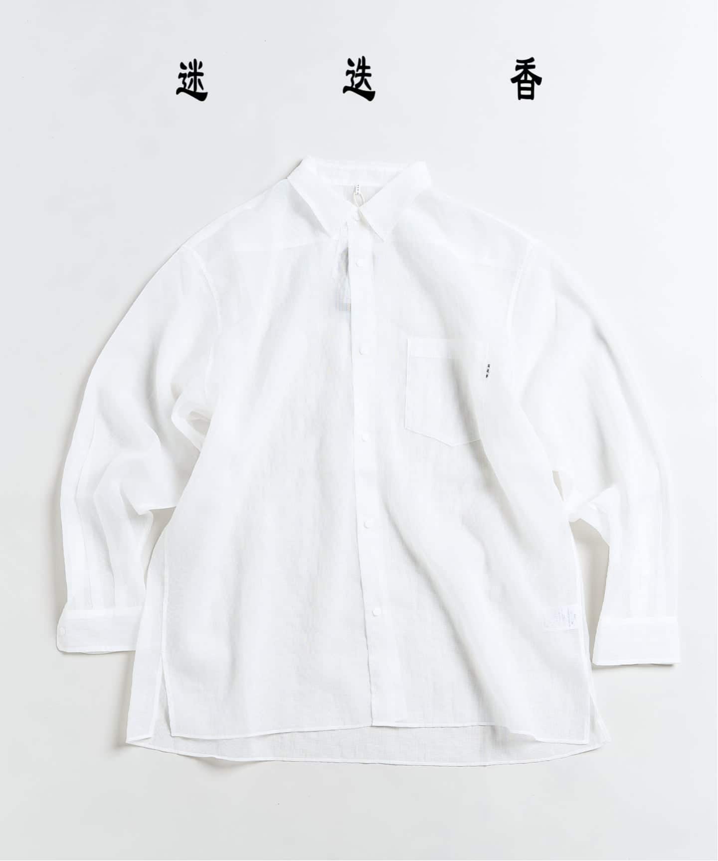 迷迭香 / マンネンロウ MESH OVER SHIRT（シャツ／ブラウス）｜417