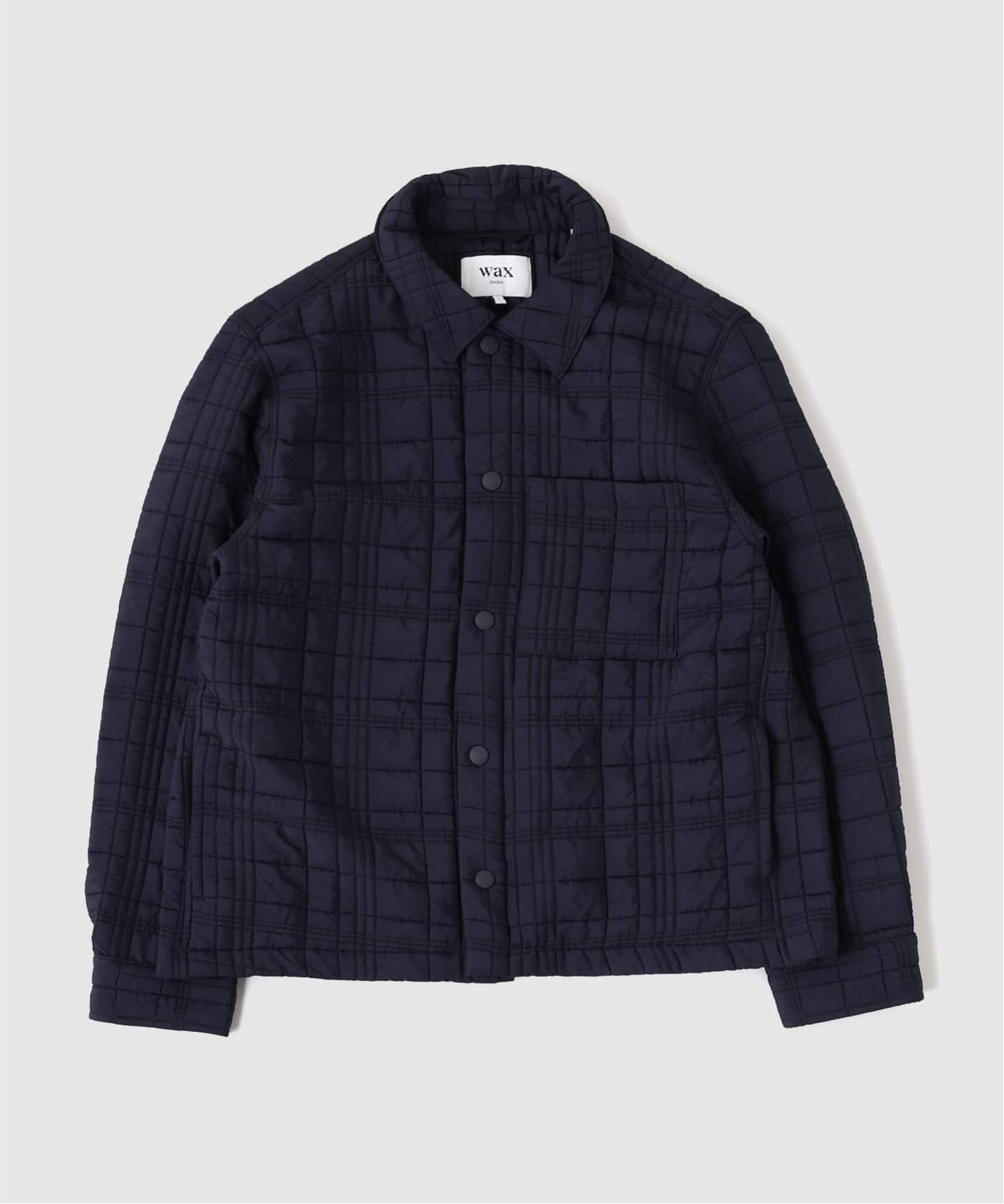 Wax London オーバーシャツ WAX LONDON / ワックス ロンドン】 オーバーシャツ NAVY（シャツ
