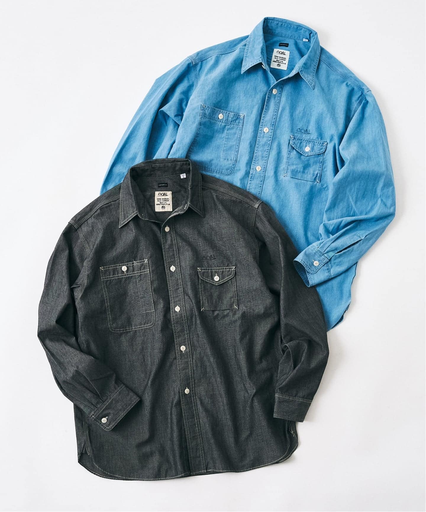 nanamica / ナナミカ】 Regular Collar Chambray Shirt（シャツ