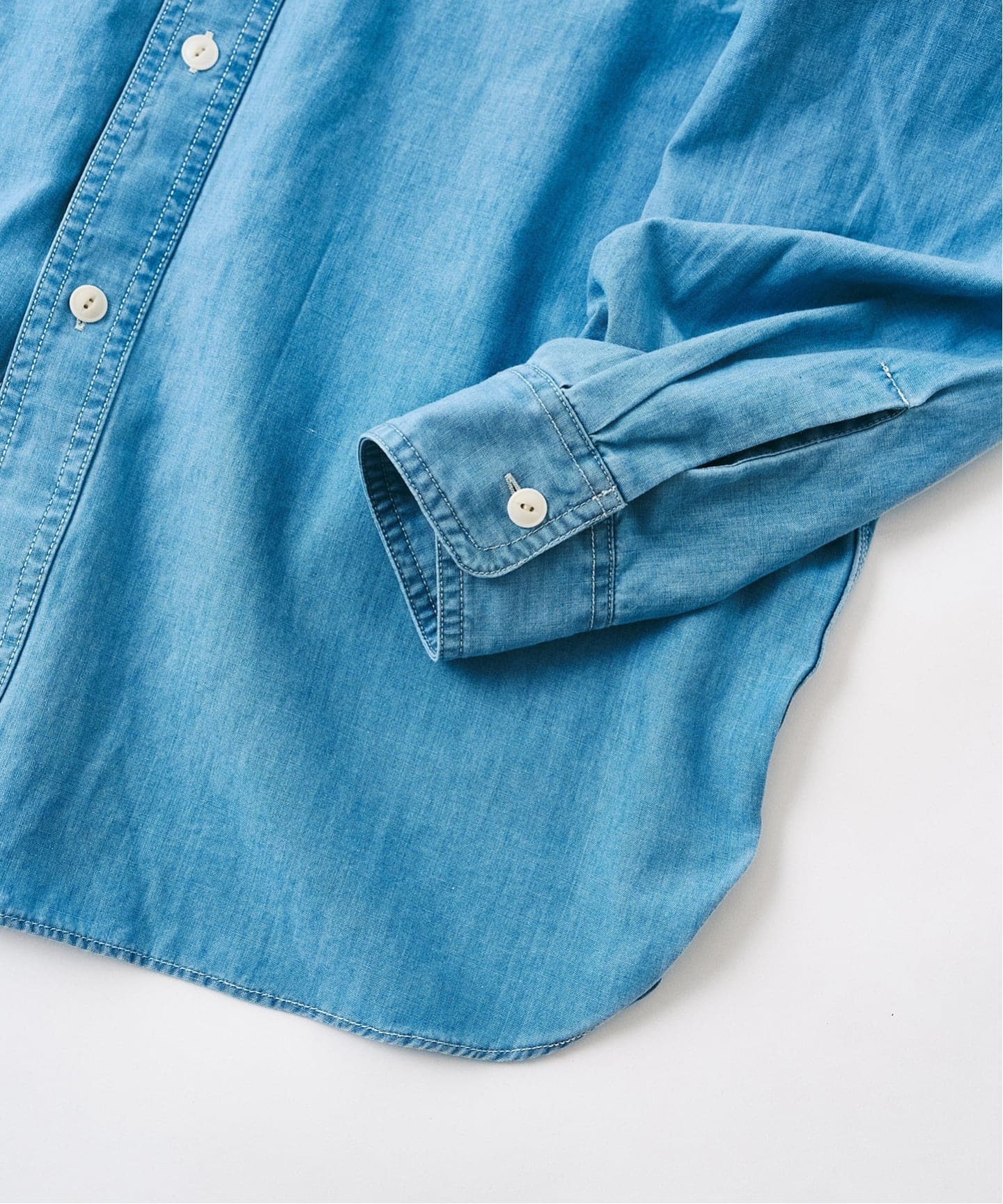 nanamica / ナナミカ】 Regular Collar Chambray Shirt（シャツ