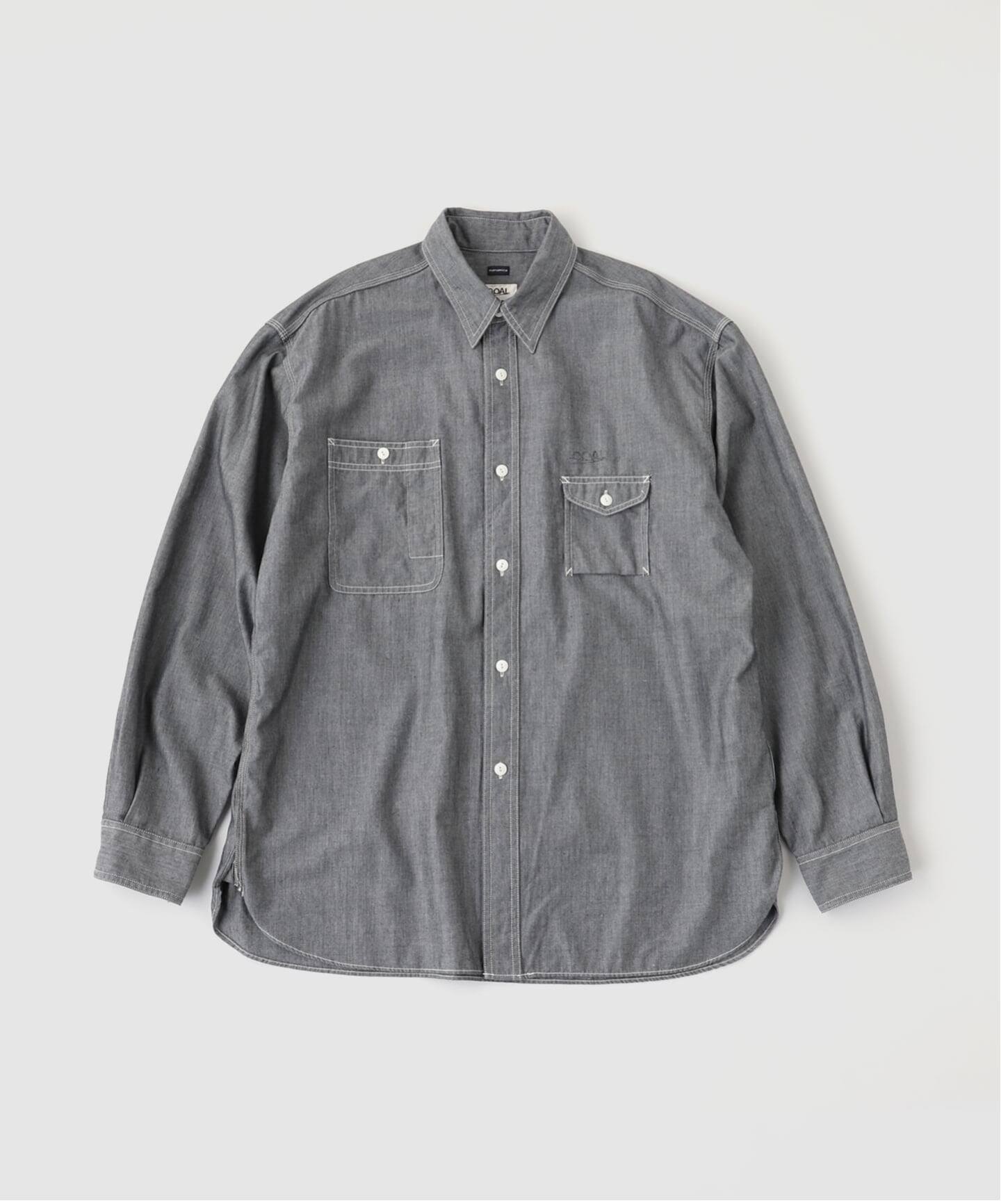 nanamica / ナナミカ】 Regular Collar Chambray Shirt（シャツ