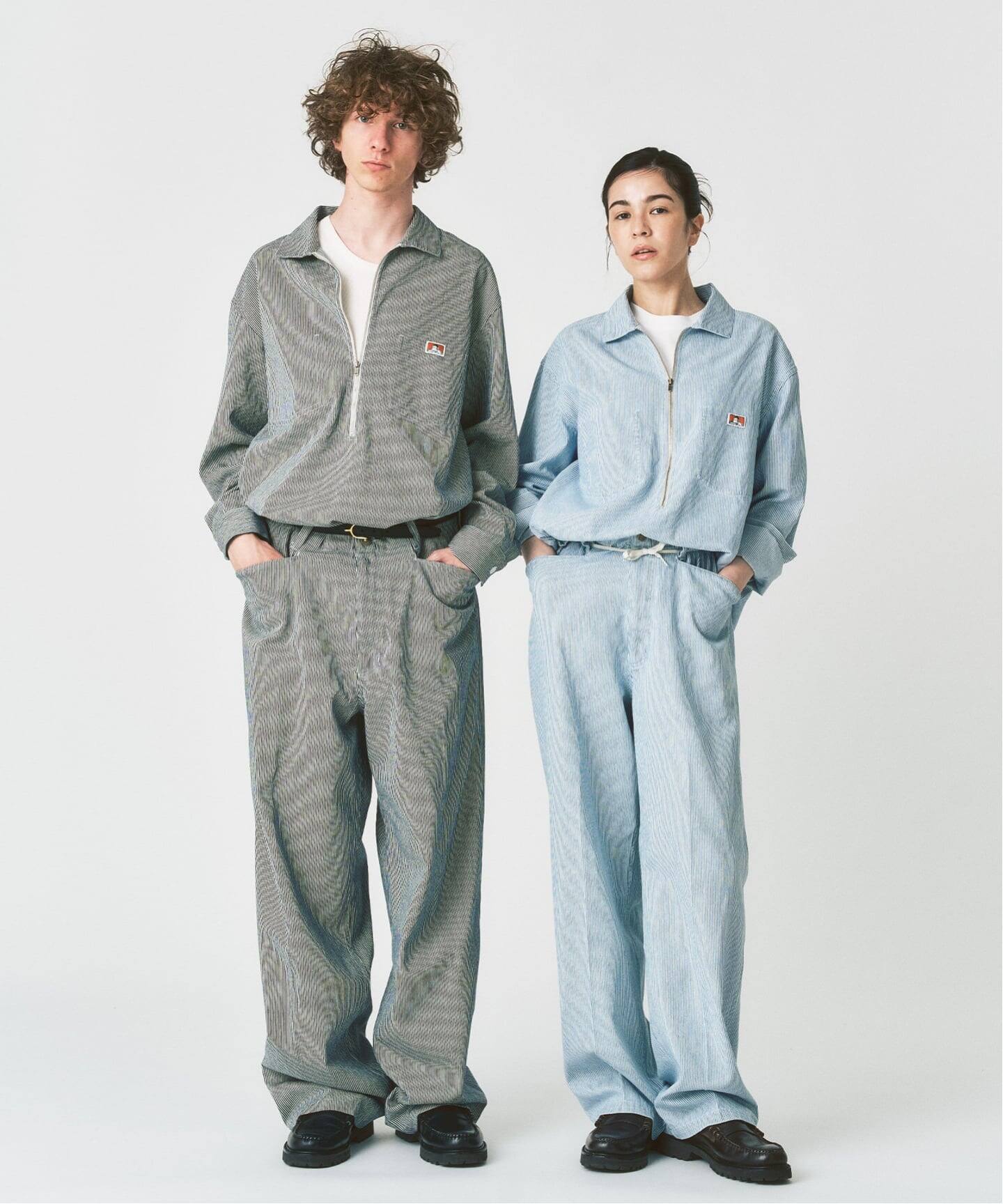 BEN DAVIS / ベンデイビス】417別注 Half Zip Shirt（シャツ／ブラウス