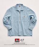 【BEN DAVIS / ベンデイビス】417別注 Half Zip Shirt