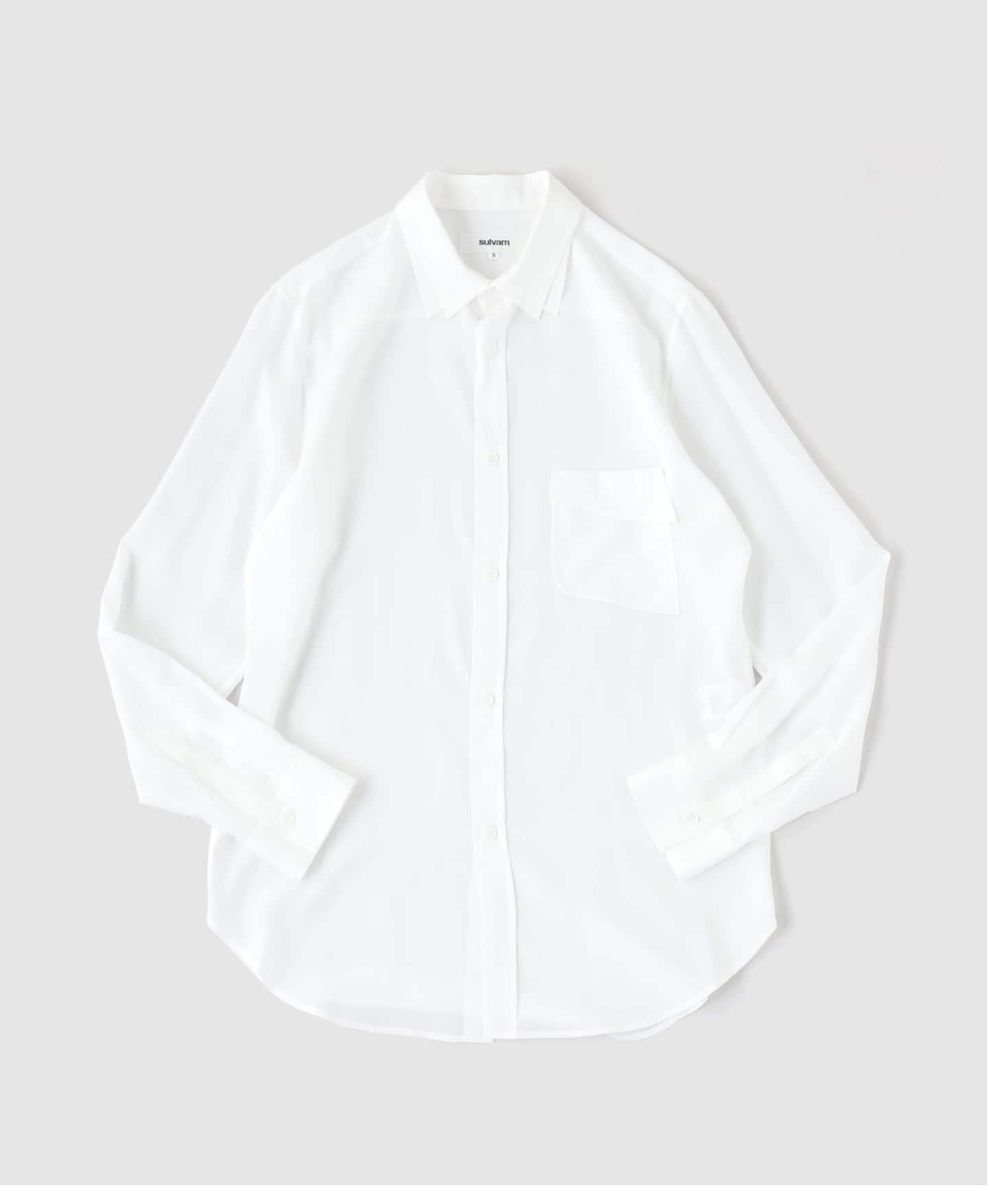 SULVAM / サルバム RAYON DOUBLE COLLAR SH（シャツ／ブラウス）｜PULP