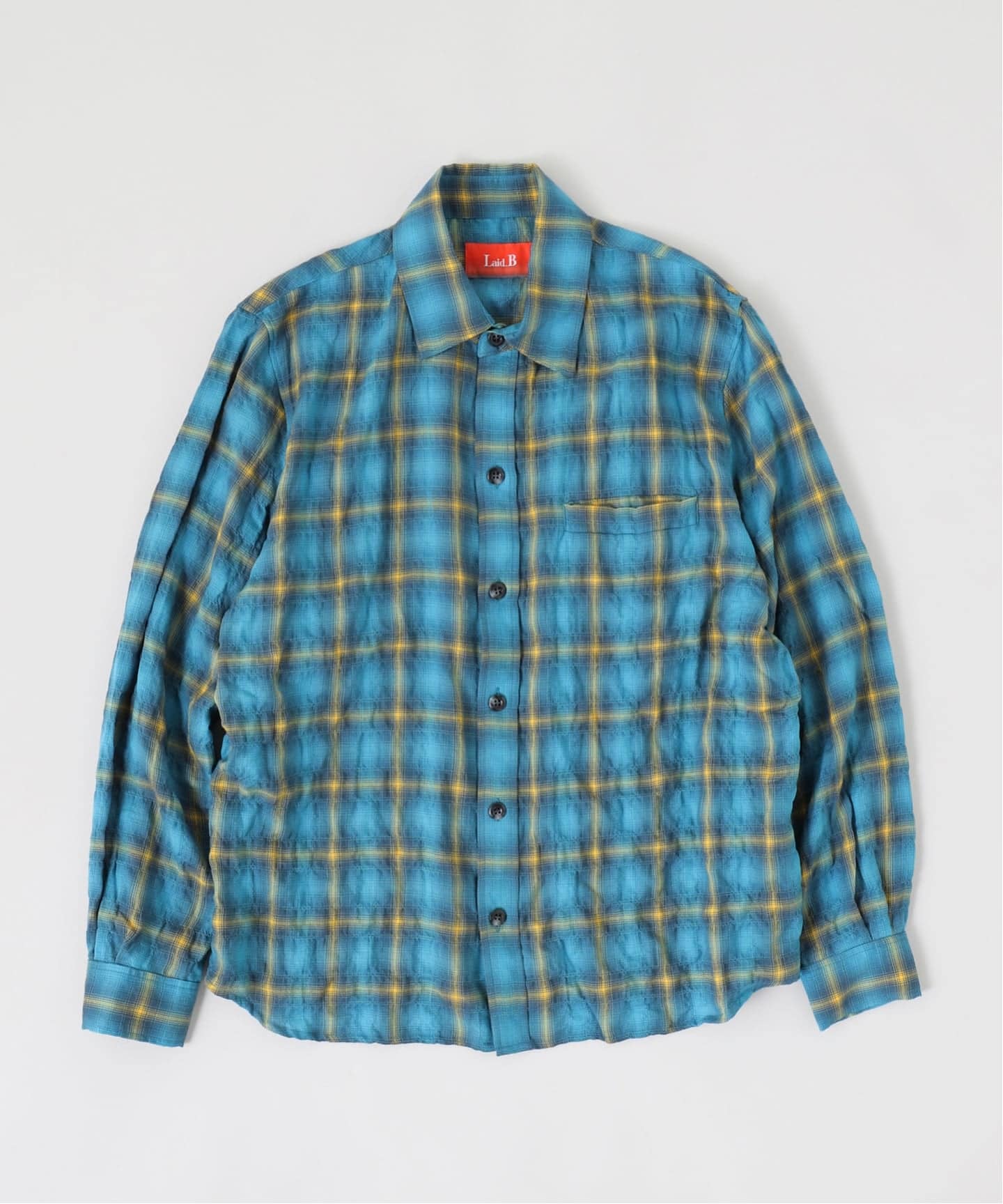 Laid.B / レイドビー WET RAG CHECK SHIRT（シャツ／ブラウス）｜PULP