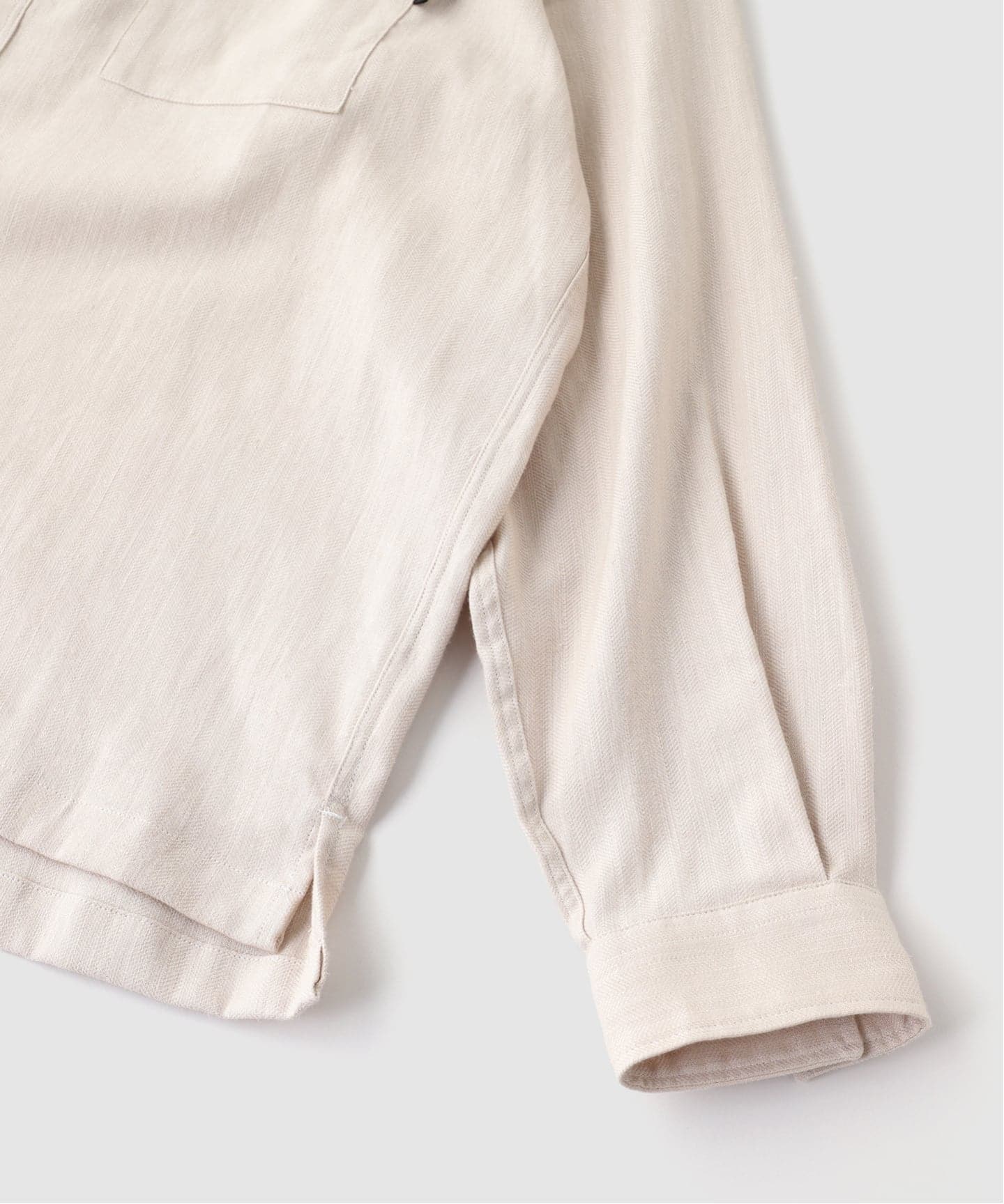 cabaret poval / キャバレーポバール LINEN COTTON P/O SHIRT