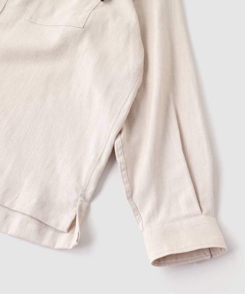 cabaret poval / キャバレーポバール LINEN COTTON P/O SHIRT 