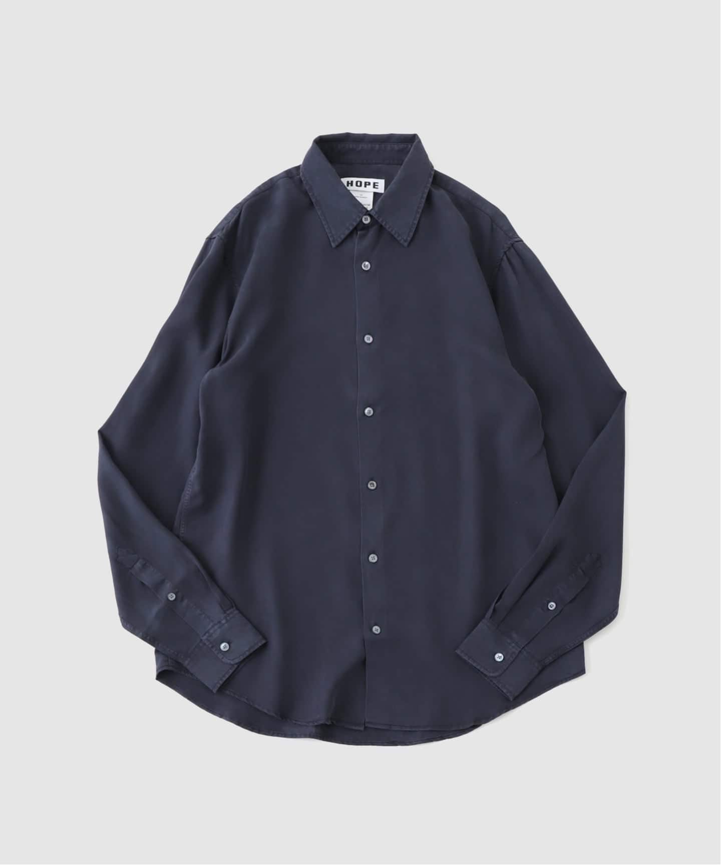 HOPE / ホープ AIR CLEAN SHIRT DARK NAVY（シャツ／ブラウス）｜PULP