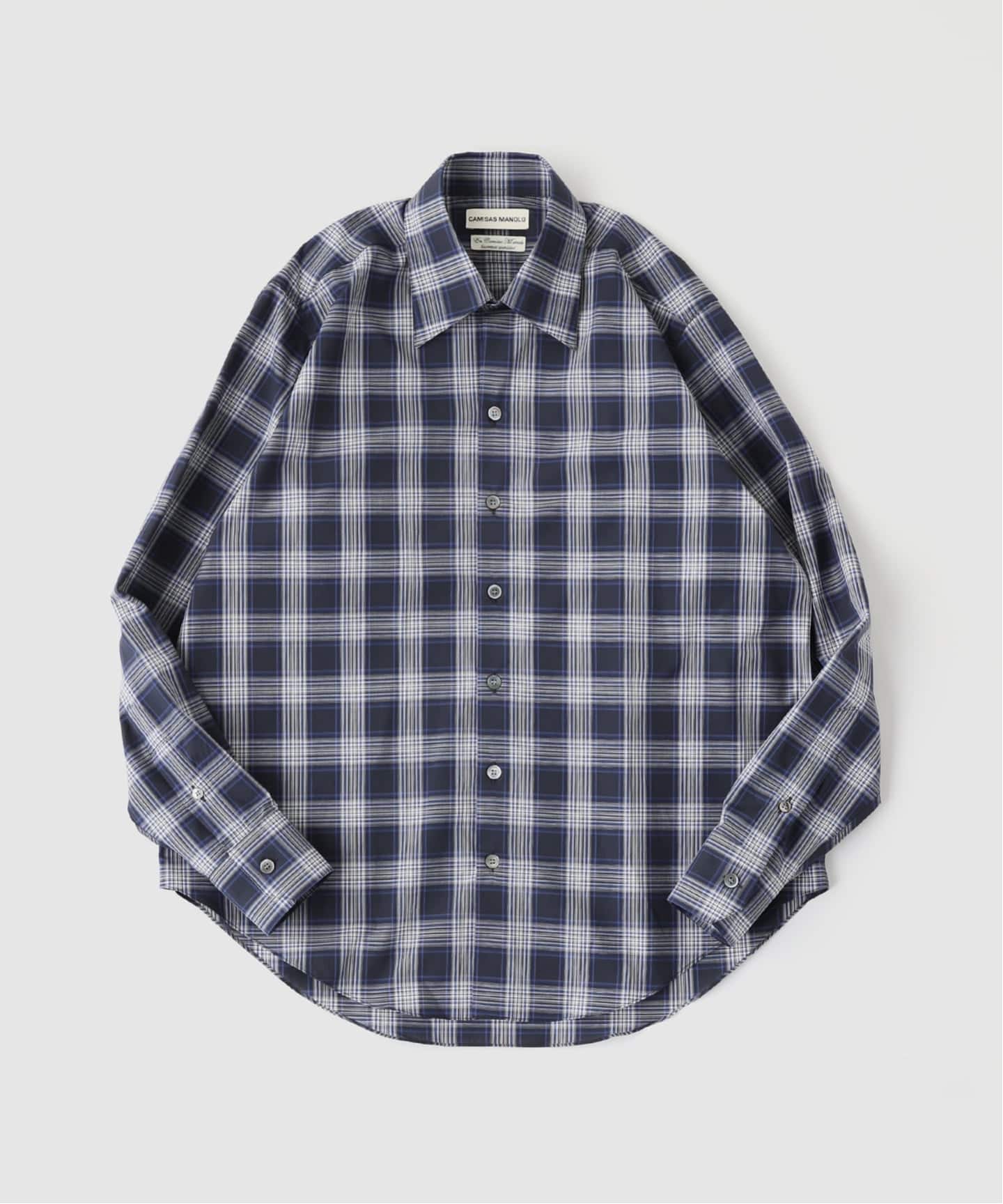 CAMISAS MANOLO / カミサス マノロ CHECKS NORMAL SHIRT（シャツ