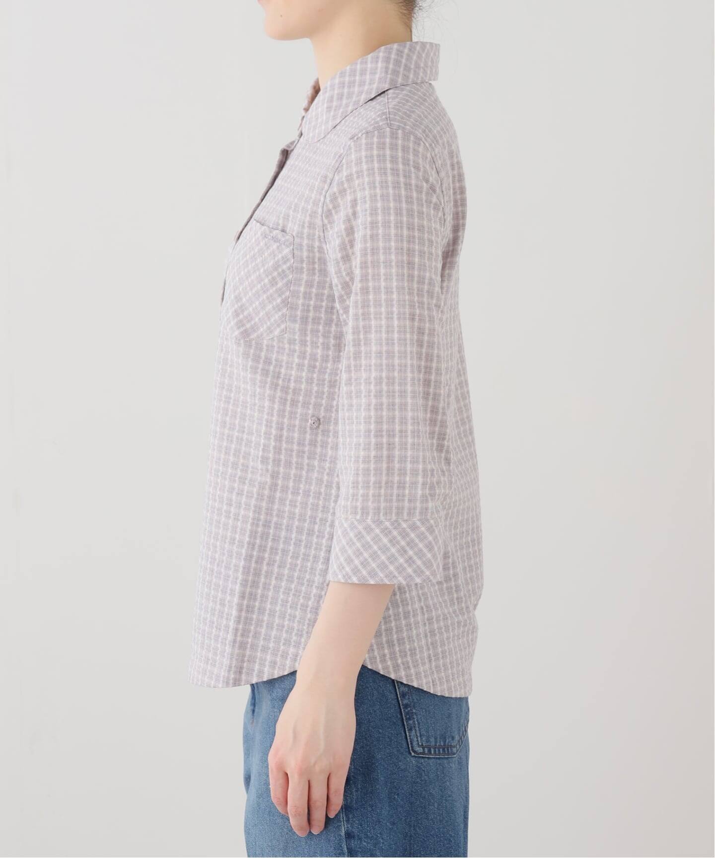 Geek Office / ギークオフィス】COYSEIO / ROUND COLLAR CAPRI SHIRT 