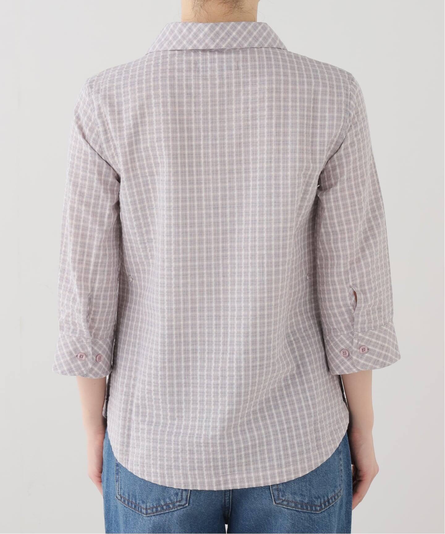 Geek Office / ギークオフィス】COYSEIO / ROUND COLLAR CAPRI SHIRT 