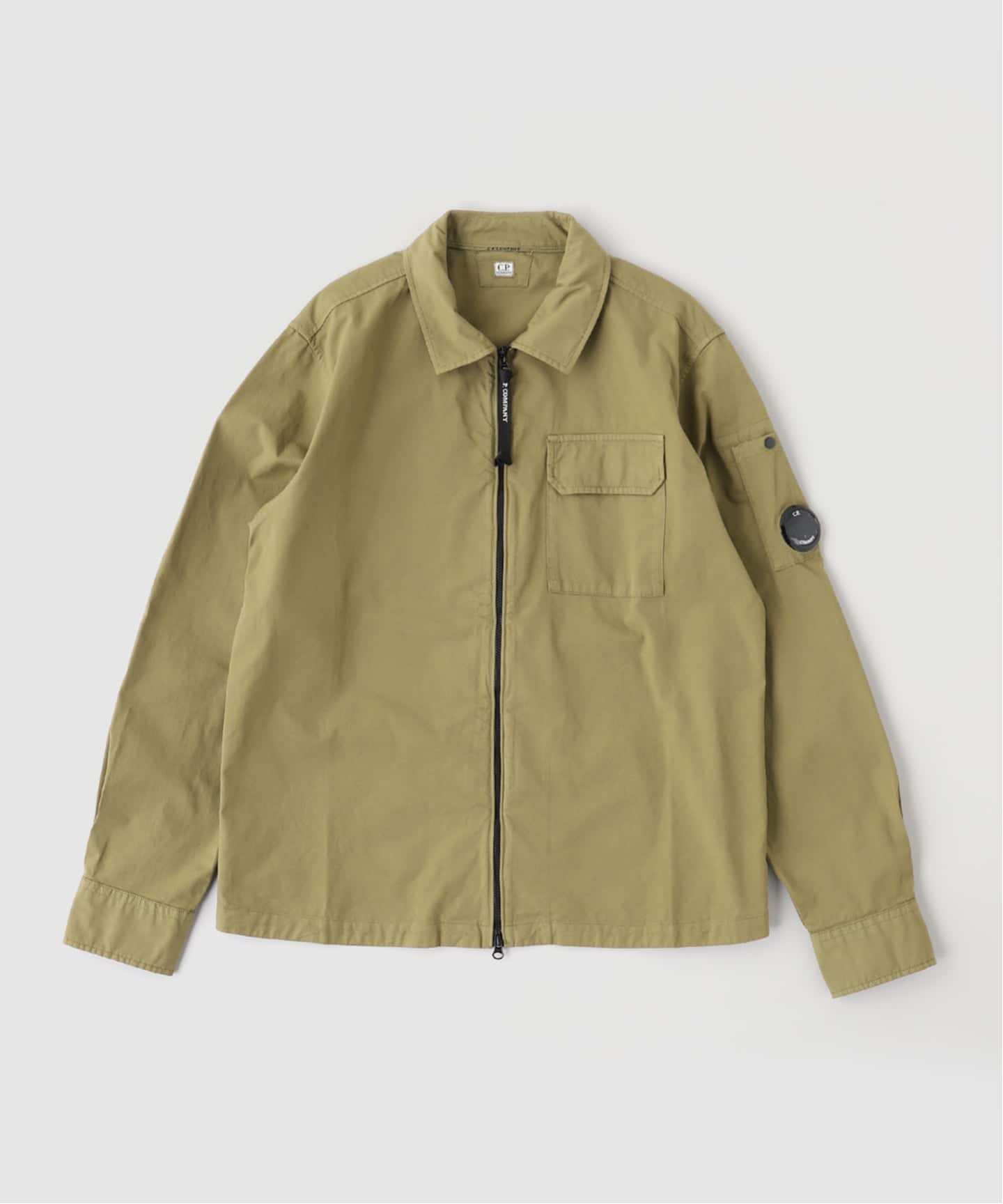 C.P.Company / シーピーカンパニー ORGANIC GABARDINE ZIPPED LENS OS