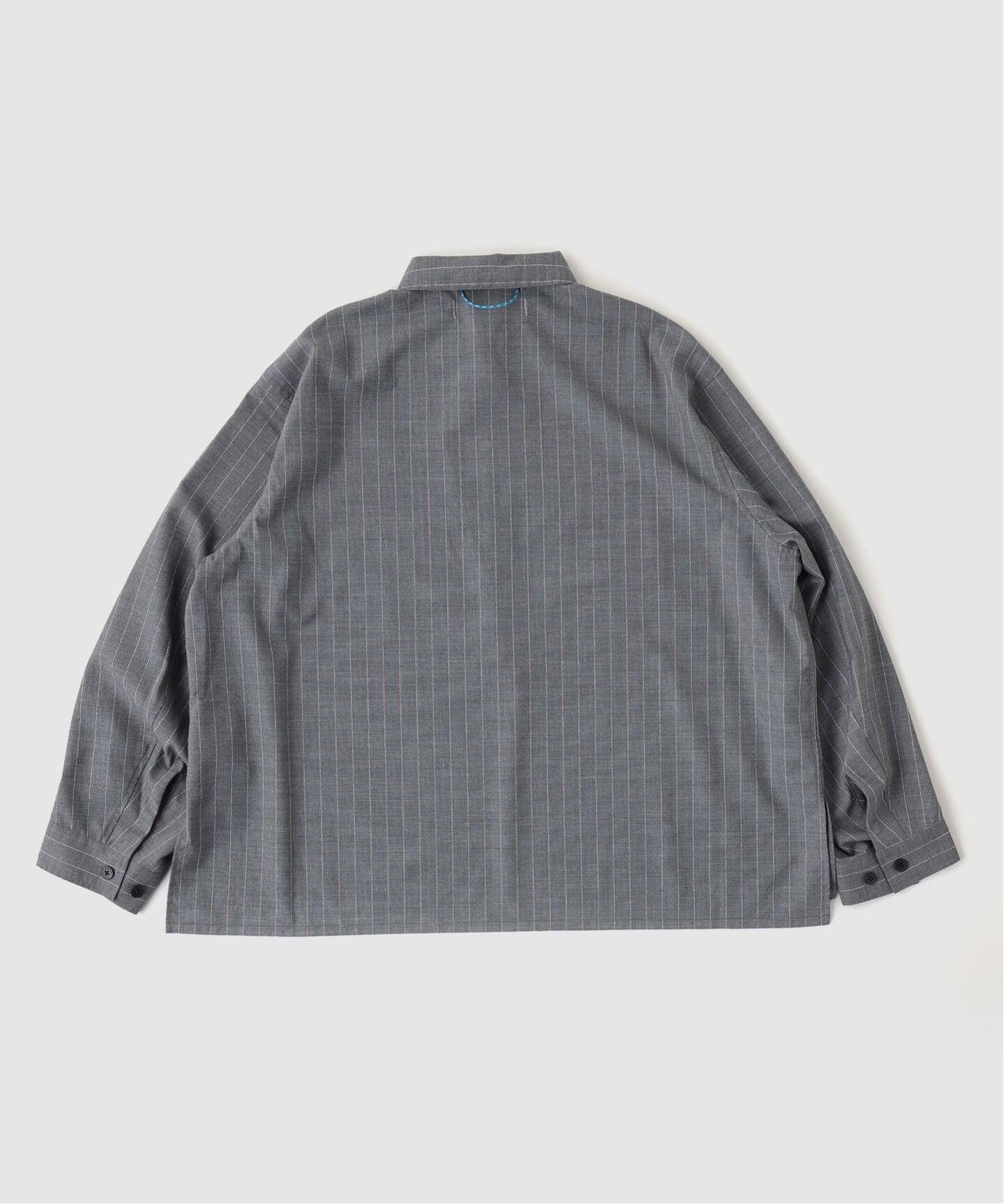 Sand Waterr RESEARCHED WORK SHIRT /サイズ2 SandWaterr / サンドウォーター RESEARCHED HALF ZIP SHIRTS（シャツ