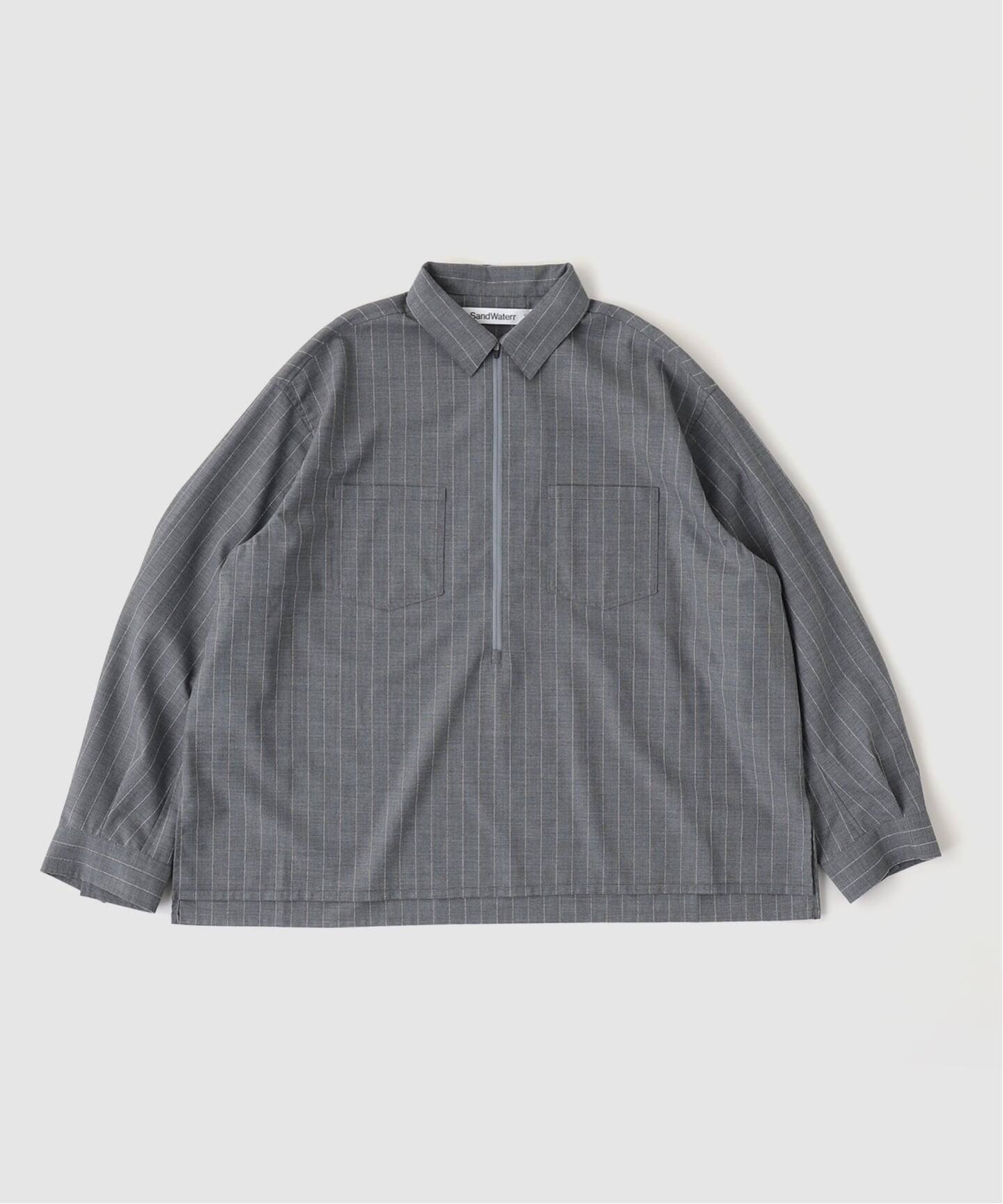 SandWaterr / サンドウォーター RESEARCHED HALF ZIP SHIRTS（シャツ
