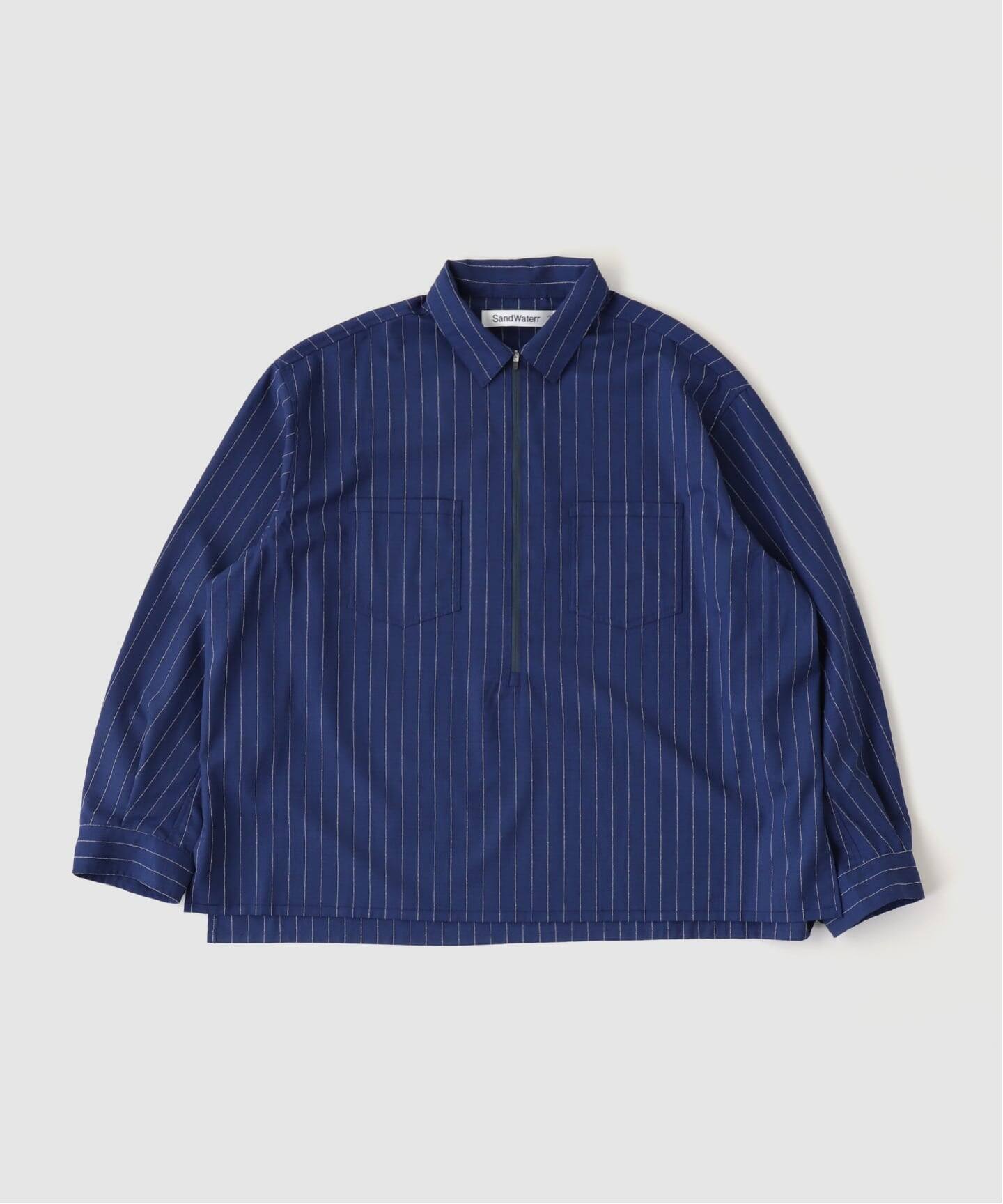 SandWaterr / サンドウォーター RESEARCHED HALF ZIP SHIRTS（シャツ