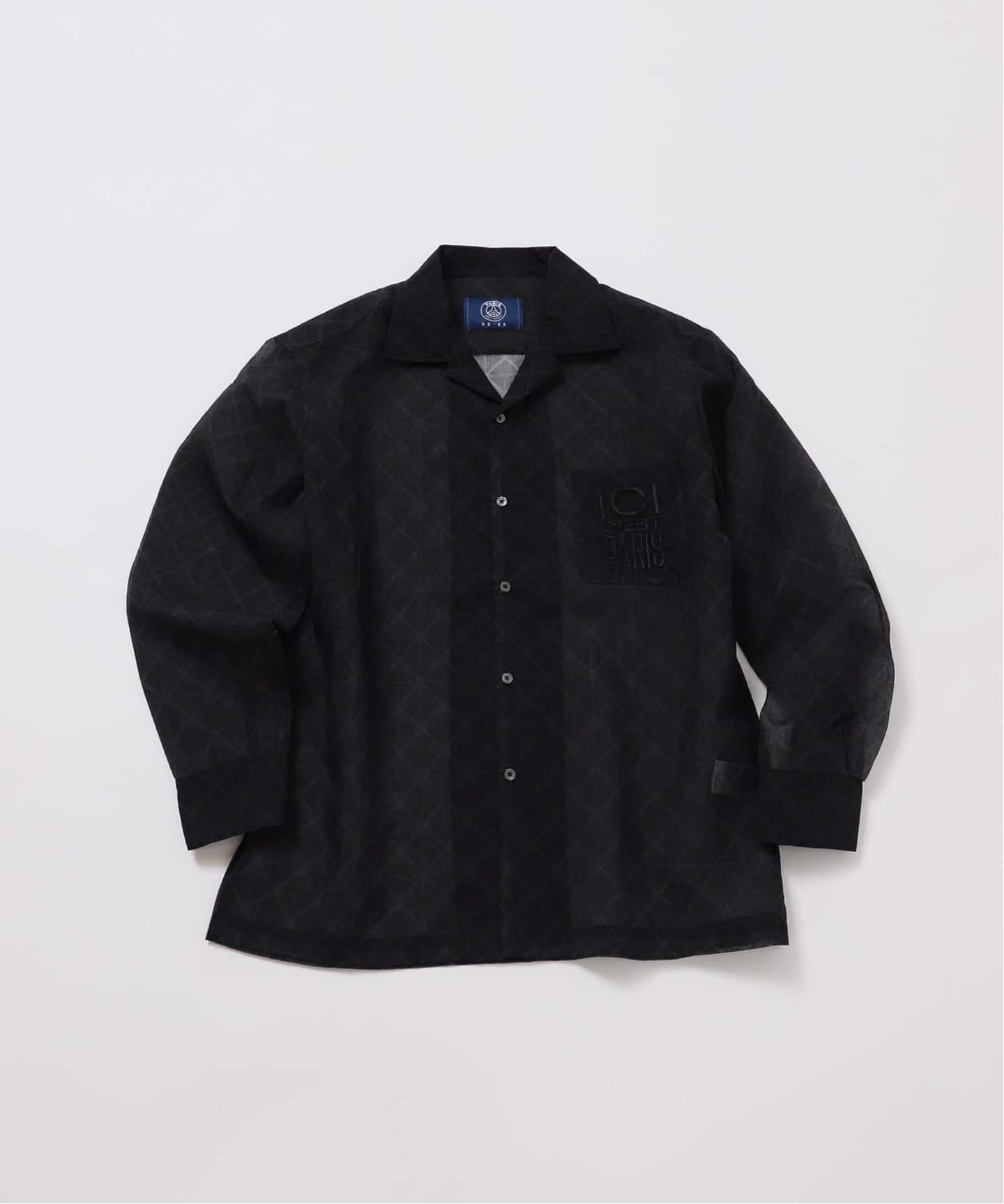 ブラックシャツ Saint-Germain Paris Paris Shirts（シャツ／ブラウス PARIS C'EST ICI JP 】 Saint-Germain ウェア