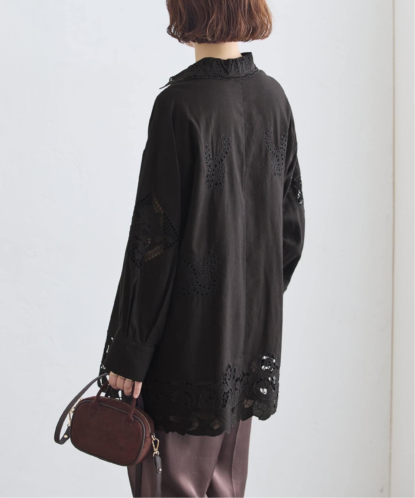 刺繍レースチュニックシャツ（シャツ／ブラウス）｜JOURNAL STANDARD L