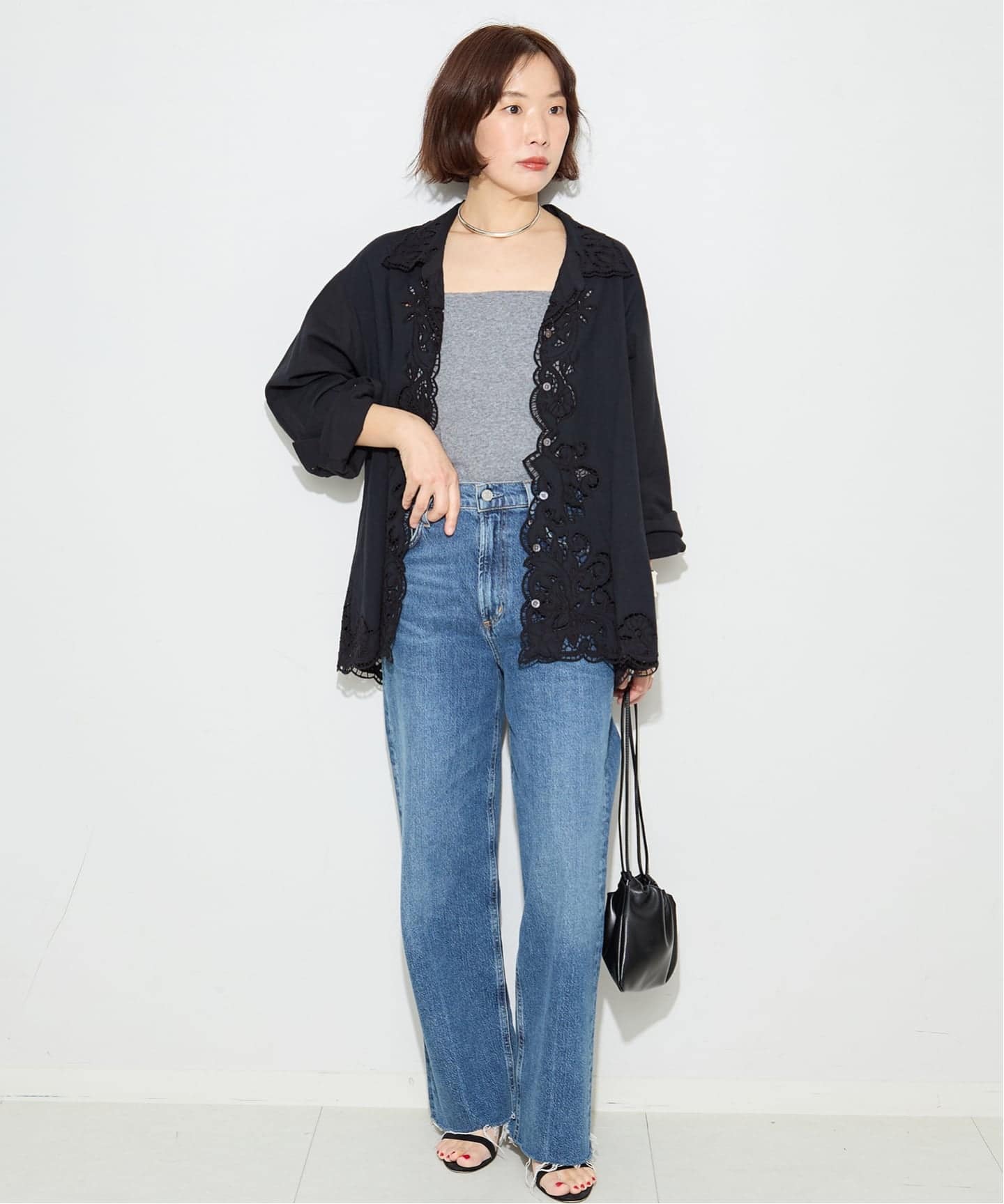 追加予約》刺繍レースシャツ（シャツ／ブラウス）｜JOURNAL STANDARD L