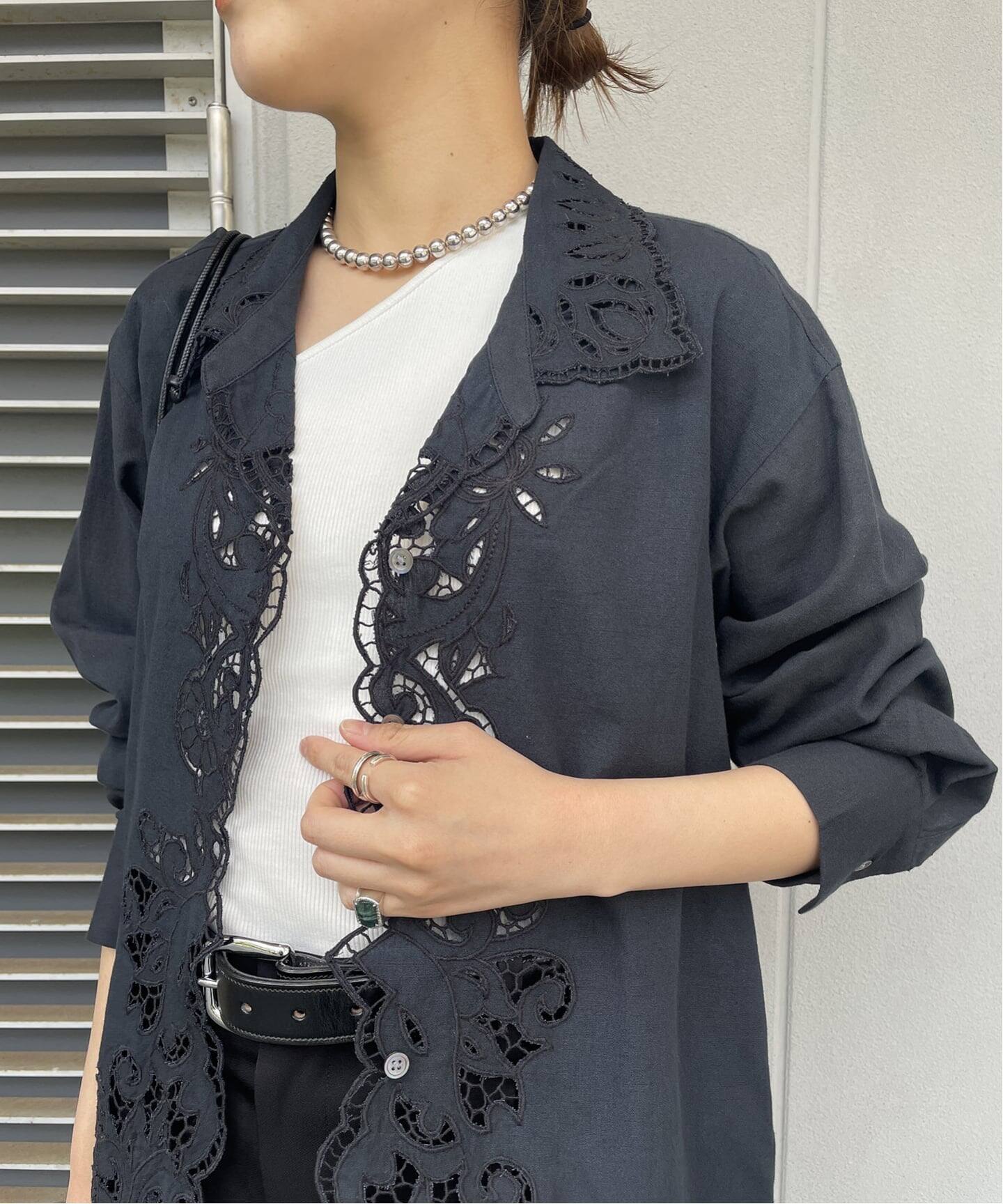 追加予約》刺繍レースシャツ（シャツ／ブラウス）｜JOURNAL STANDARD L