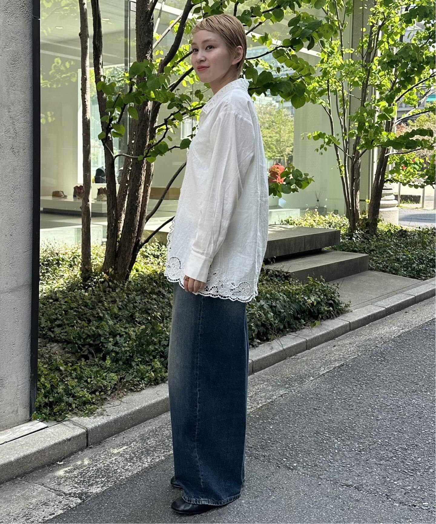 追加予約》刺繍レースシャツ（シャツ／ブラウス）｜JOURNAL STANDARD L