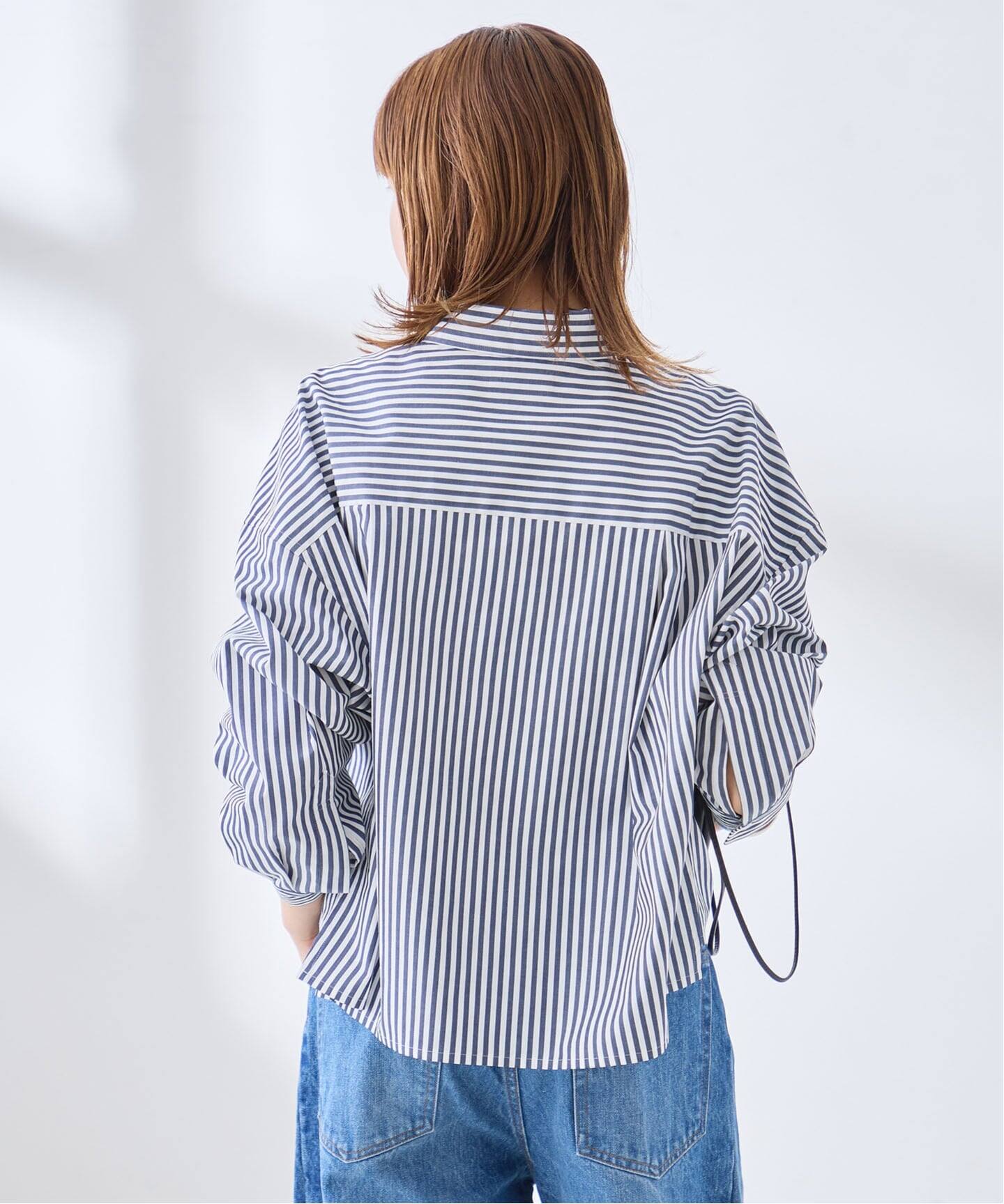 予約》刺繍ショートシャツ（シャツ／ブラウス）｜JOURNAL STANDARD L