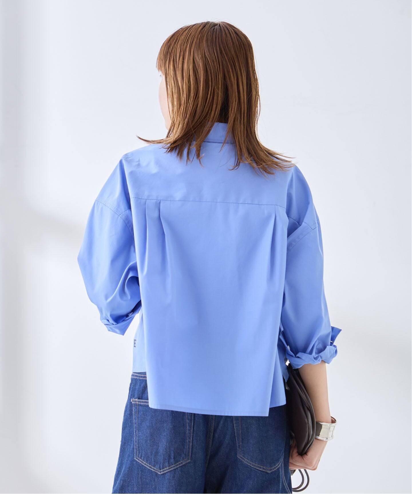 予約》刺繍ショートシャツ（シャツ／ブラウス）｜JOURNAL STANDARD L