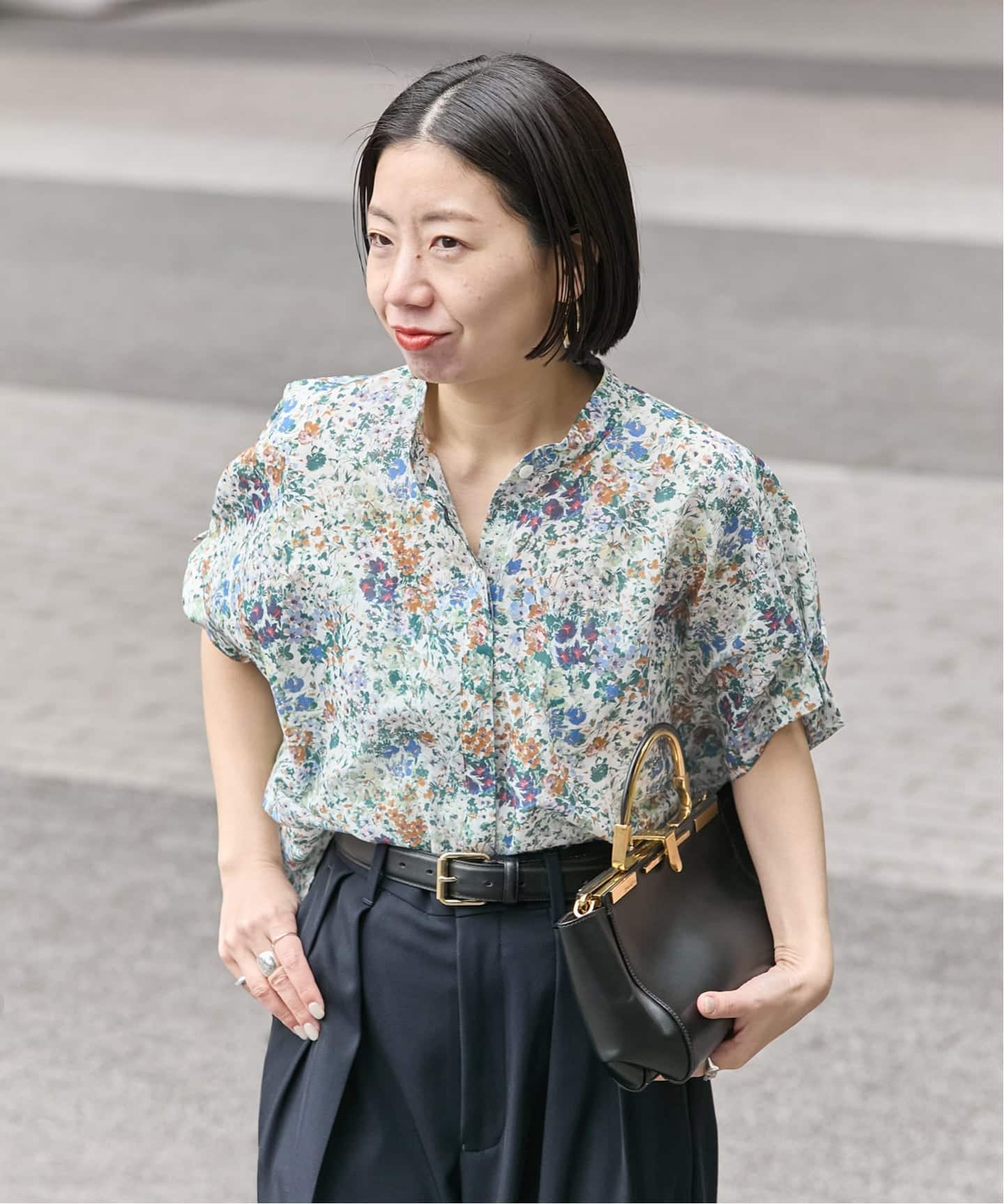 WEB限定追加予約》DEVEAUX/ドットタックスリーブシャツ（シャツ