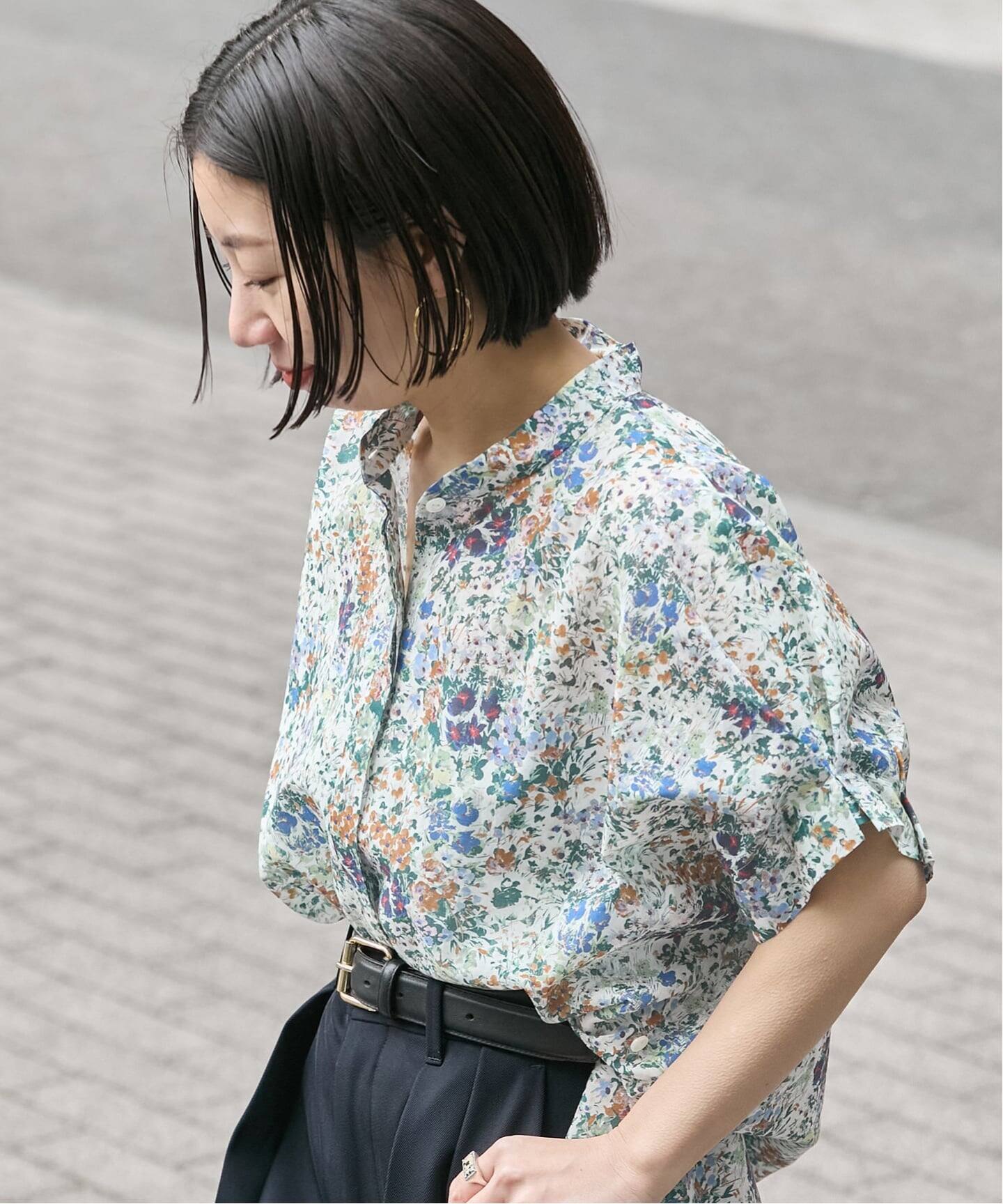 WEB限定追加予約》DEVEAUX/ドットタックスリーブシャツ（シャツ