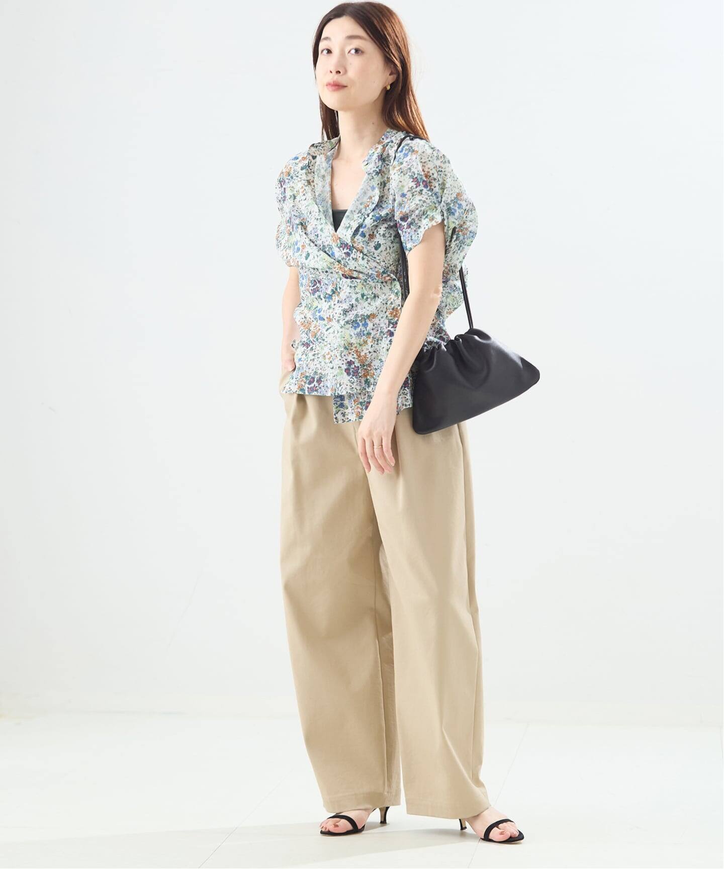 WEB限定カラーあり》DEVEAUX/ドットタックスリーブシャツ（シャツ