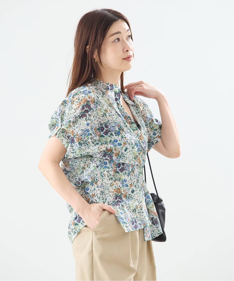 WEB限定カラーあり》DEVEAUX/ドットタックスリーブシャツ（シャツ 