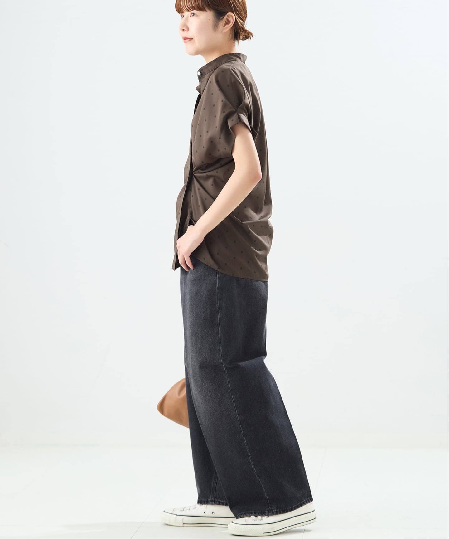 WEB限定カラーあり》DEVEAUX/ドットタックスリーブシャツ（シャツ