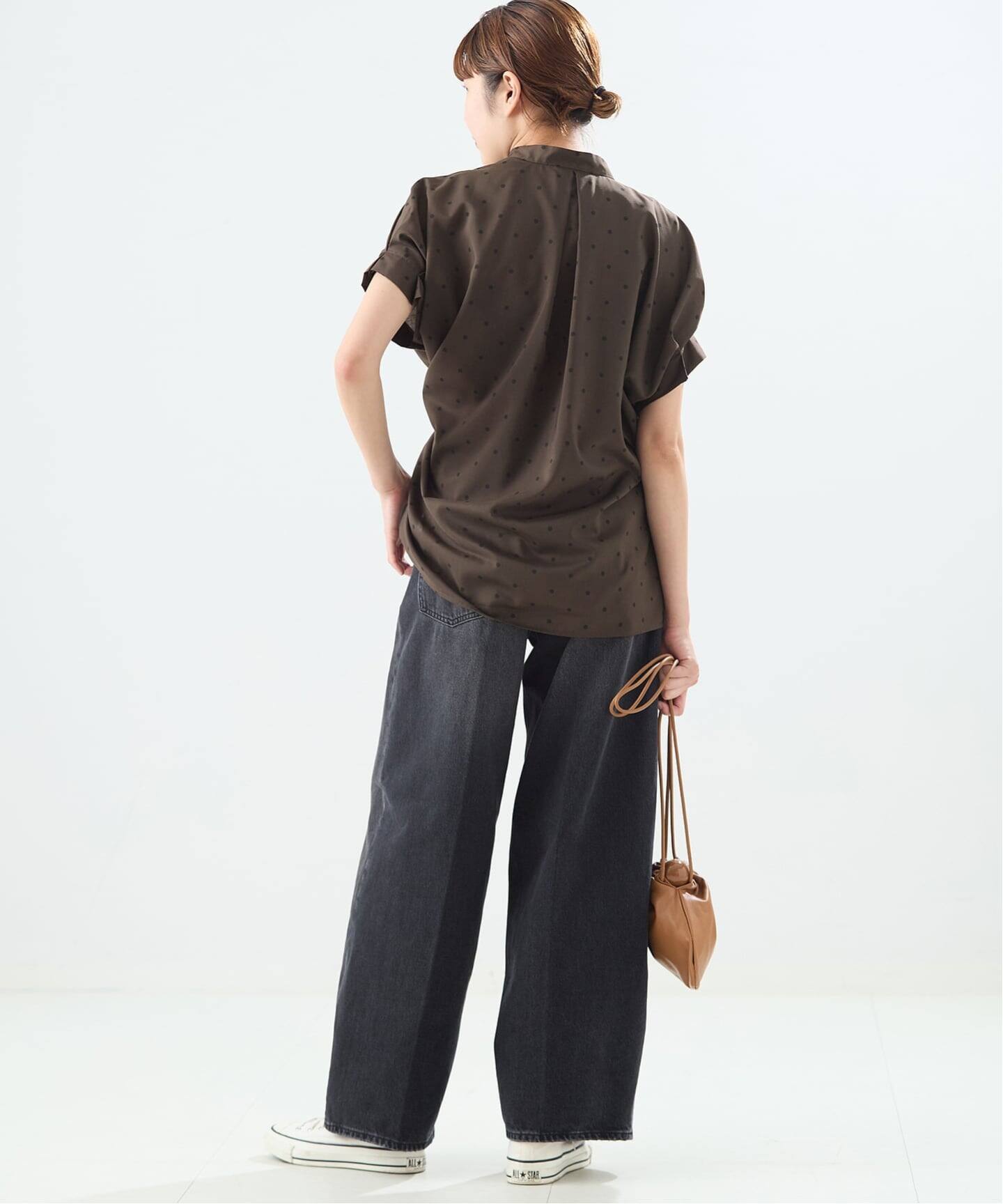 WEB限定カラーあり》DEVEAUX/ドットタックスリーブシャツ（シャツ 