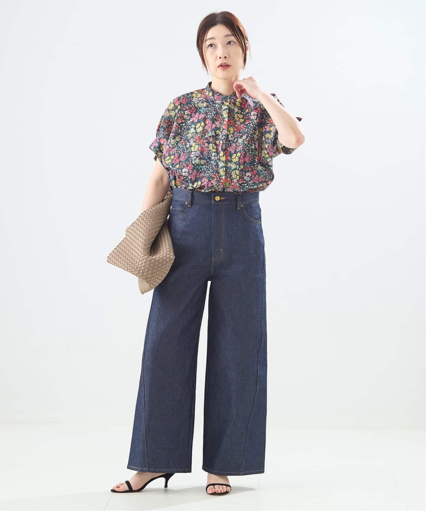 WEB限定カラーあり》DEVEAUX/ドットタックスリーブシャツ（シャツ