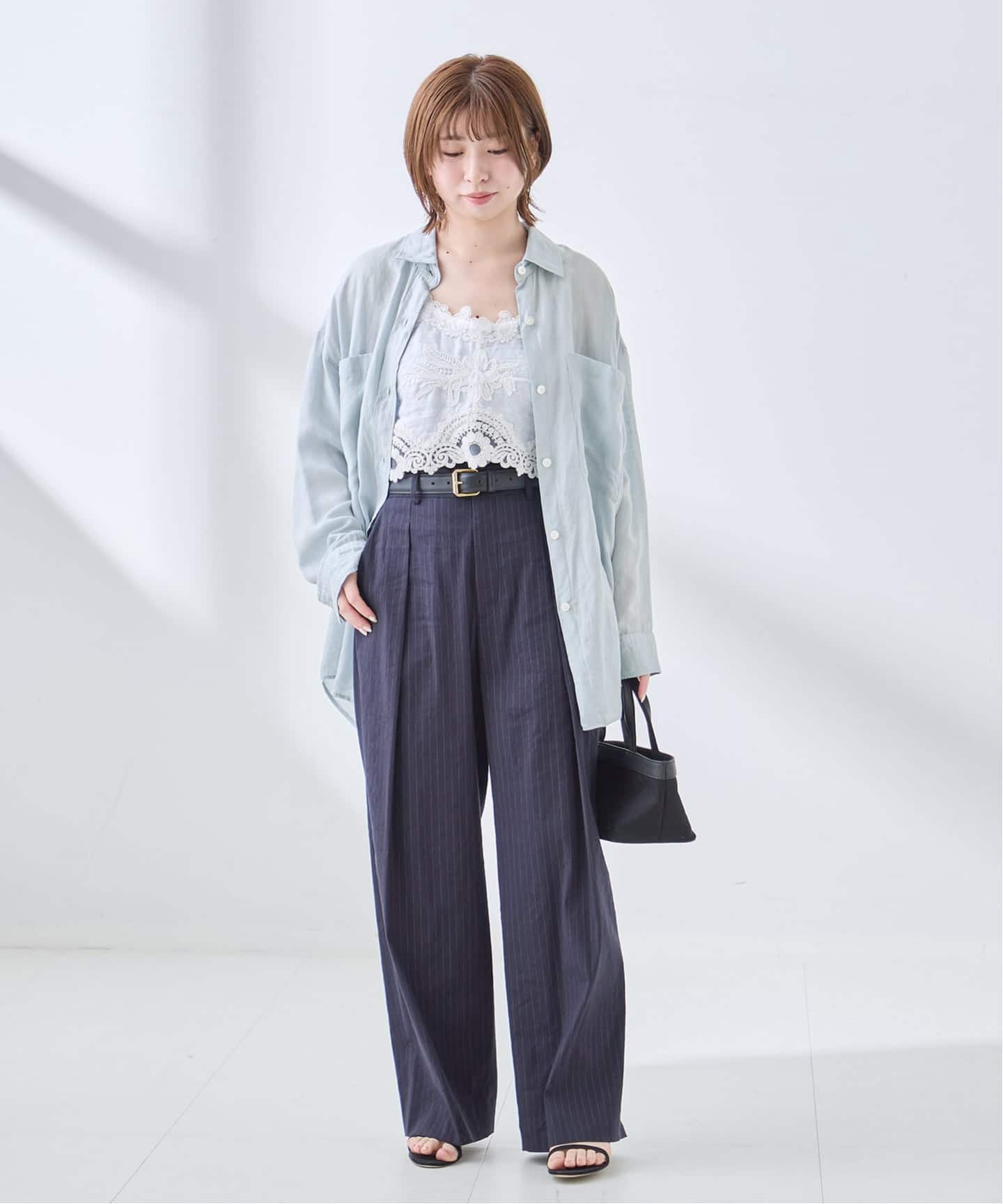 リネンビエラ2WAYシャツ（シャツ／ブラウス）｜JOURNAL STANDARD L