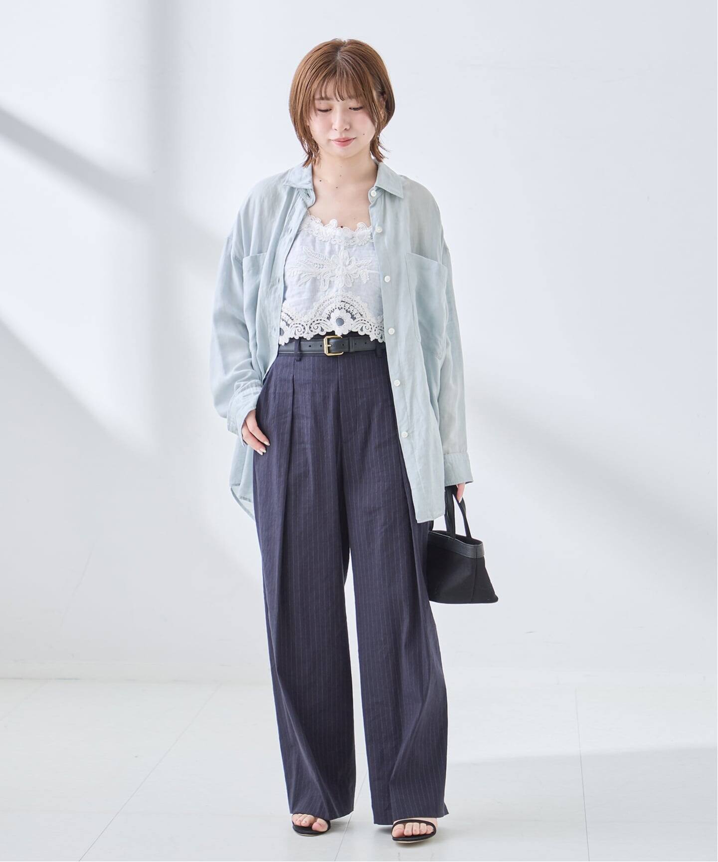 リネンビエラ2WAYシャツ（シャツ／ブラウス）｜JOURNAL STANDARD L 