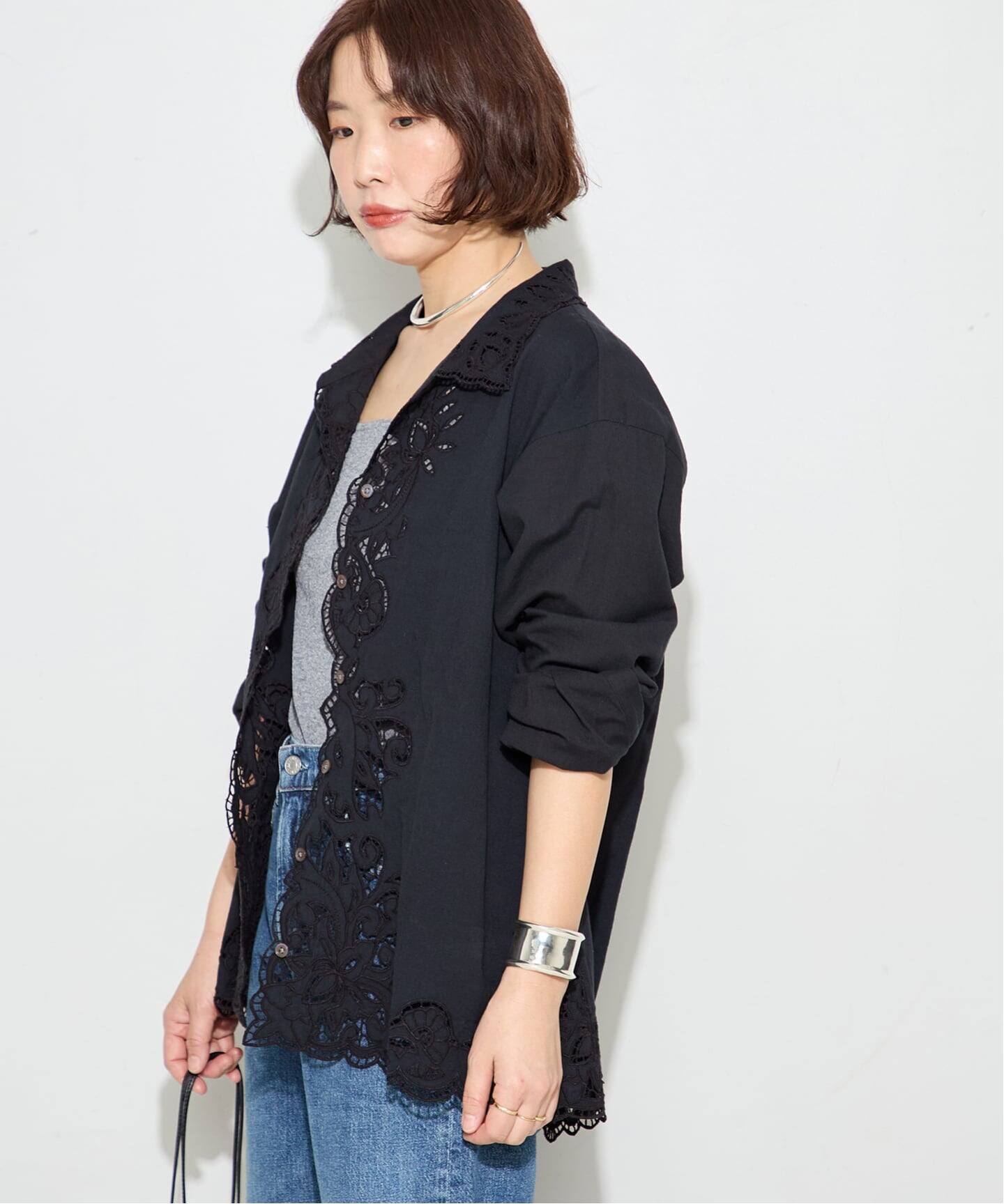 刺繍レースシャツ（シャツ／ブラウス）｜JOURNAL STANDARD L'ESSAGE