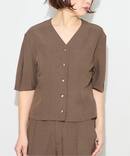 VISリネンタックスリーブシャツ