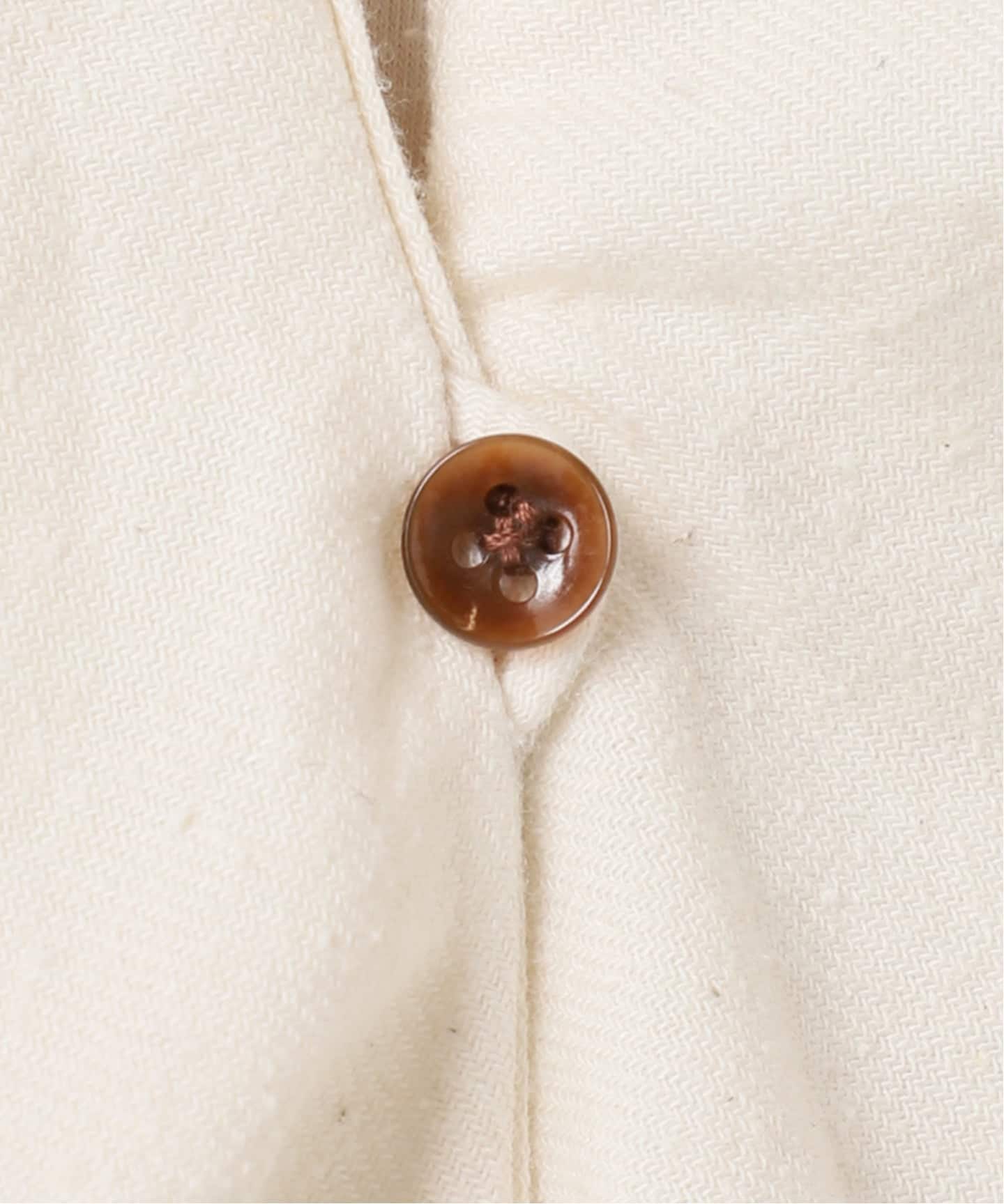 予約》Uhr/ウーア Cotton Silk Ruffle Frill Shirt シャツ（シャツ