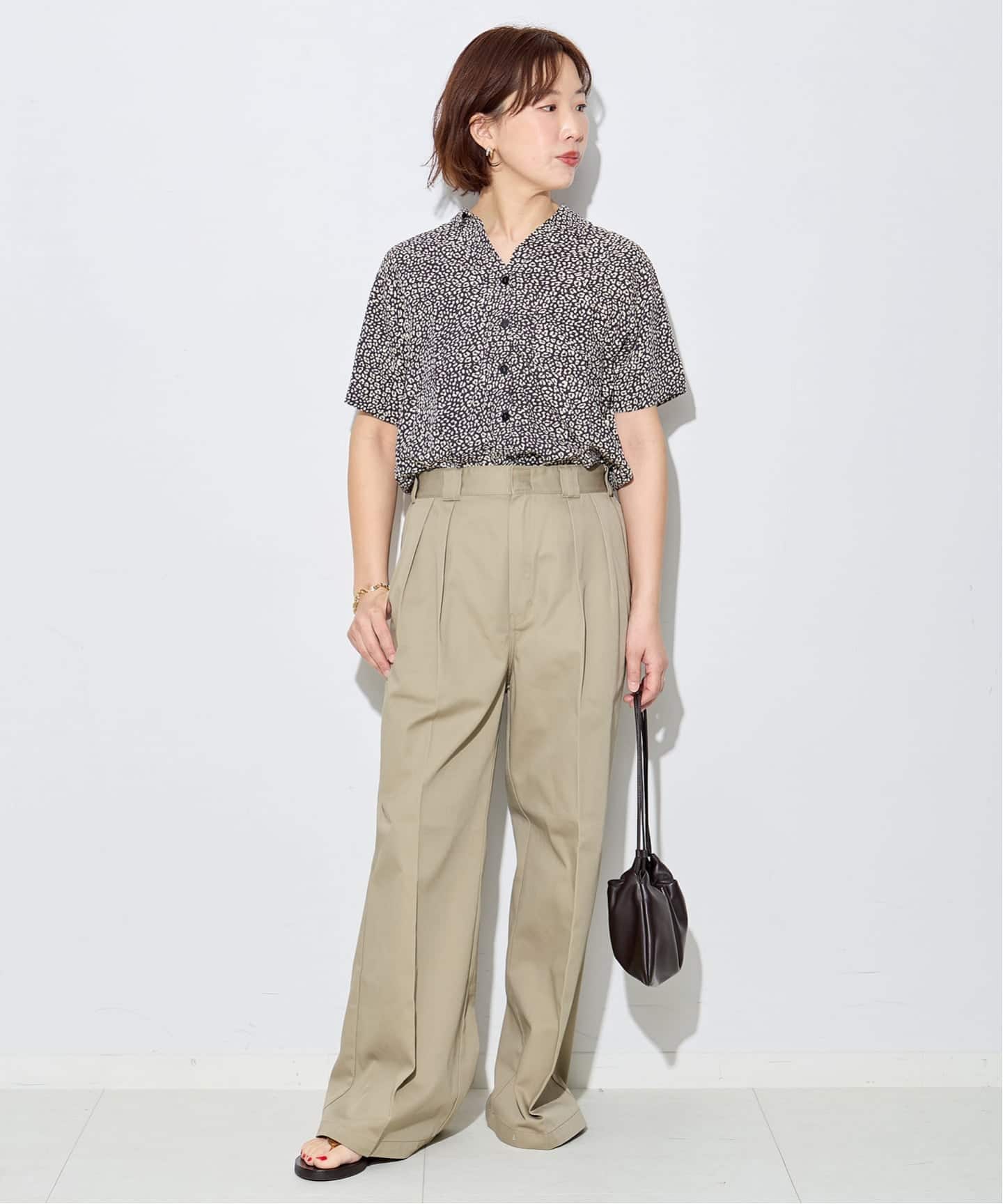 最終値下げ　完売　LUSANA TINA SHIRTS 半袖シャツ 別注 予約》別注【LUSANA / ルサーナ】TINA SHIRTS：シャツ（シャツ
