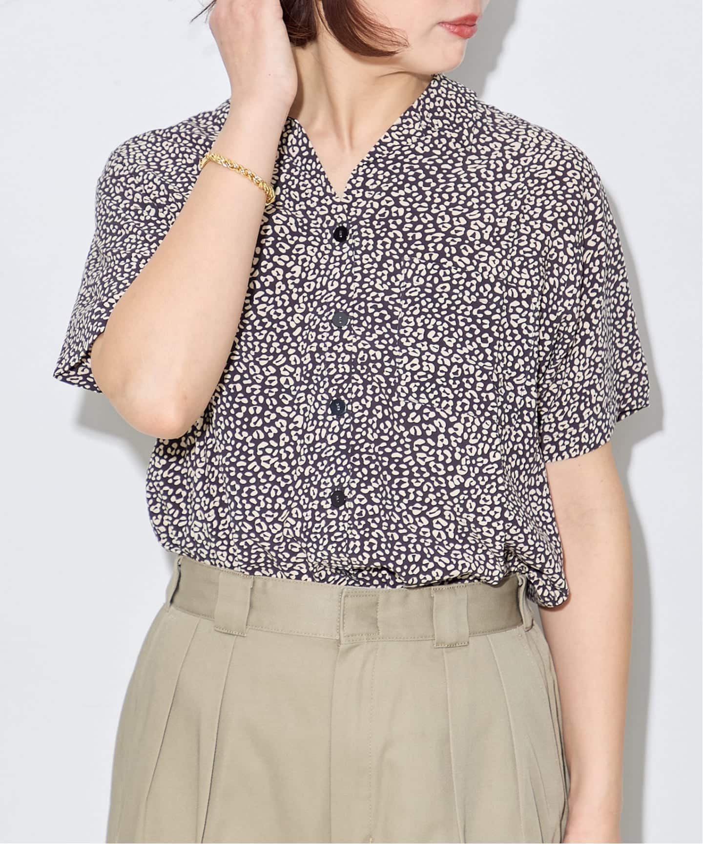 別注【LUSANA / ルサーナ】TINA SHIRTS：シャツ（シャツ／ブラウス