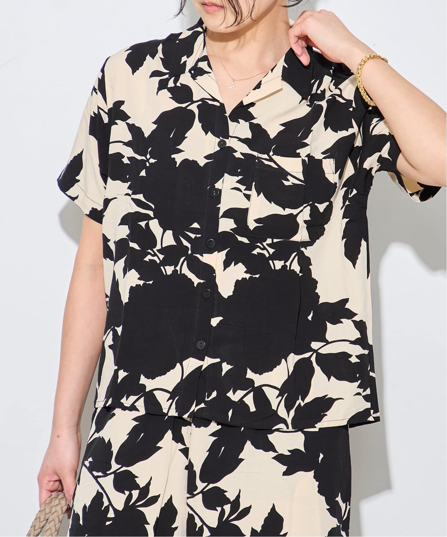 別注【LUSANA / ルサーナ】TINA SHIRTS：シャツ（シャツ／ブラウス