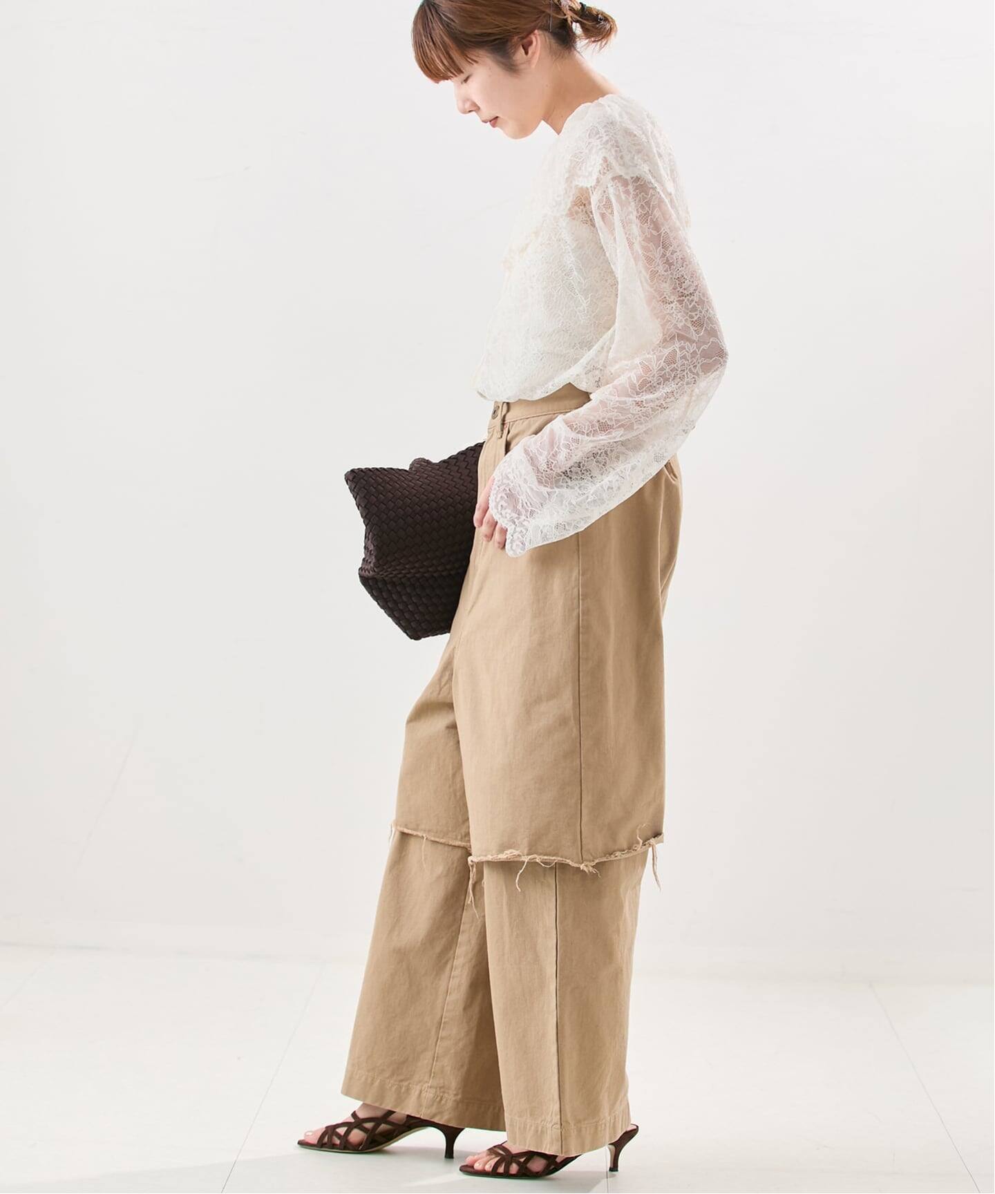Uhr/ウーア】Lace Shirt：レースシャツ（シャツ／ブラウス）｜JOURNAL